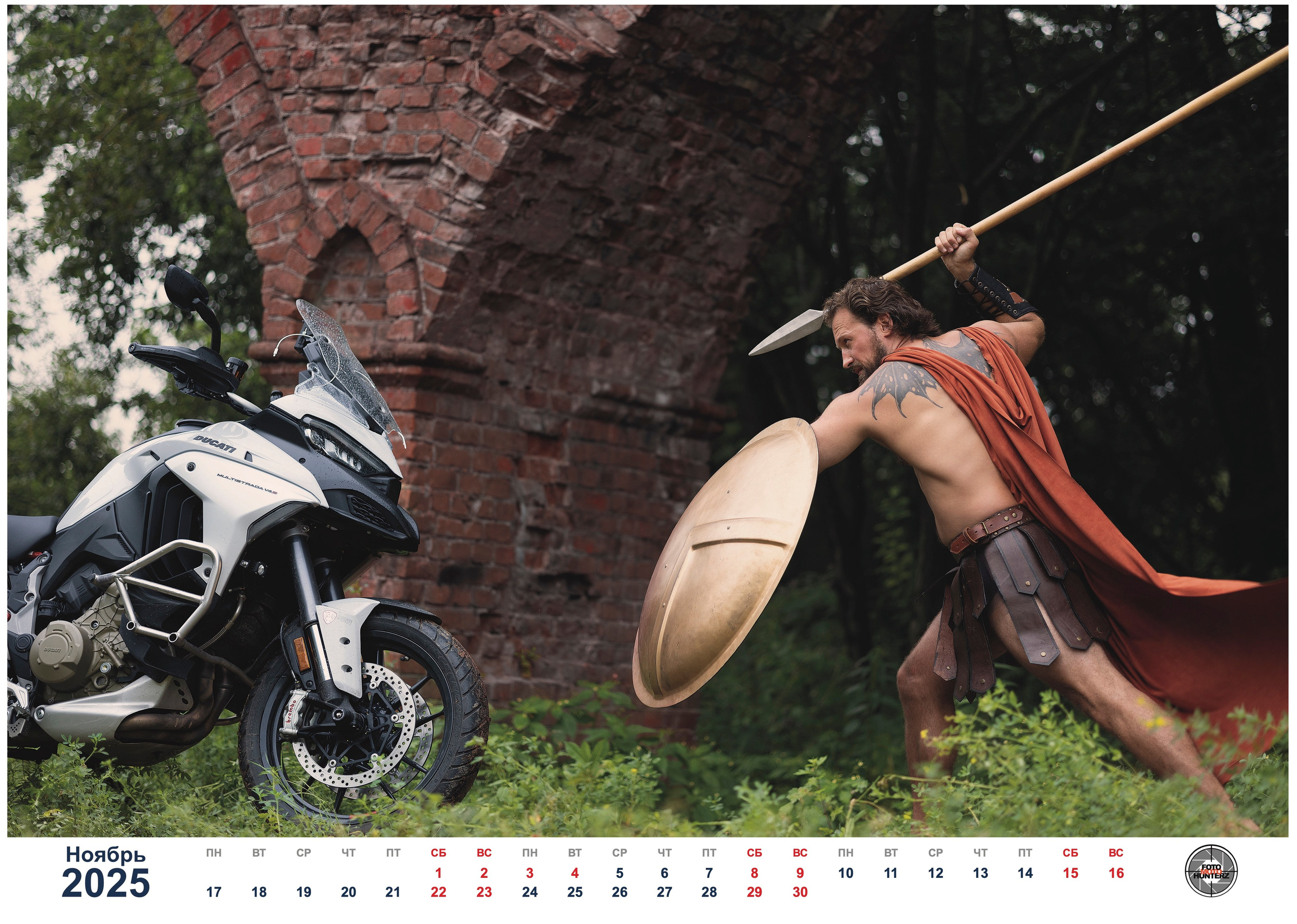 Календарь Mens Only 2025 от FMHZ. FotoMotoHunterZ — фотографии мотоциклистов на улицах города