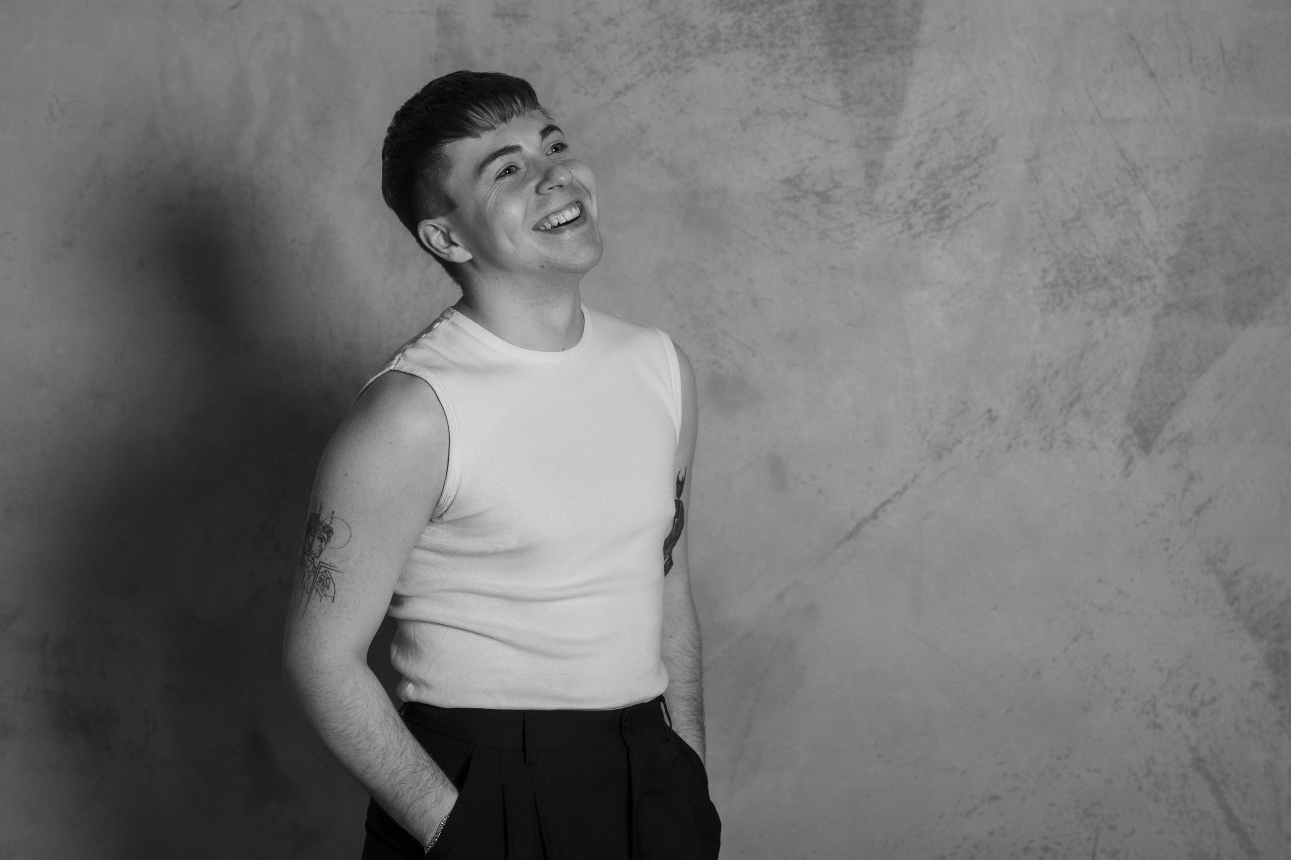 Мужской черно-белый портрет. Фотограф и видеограф в Москве Анна Матюхина