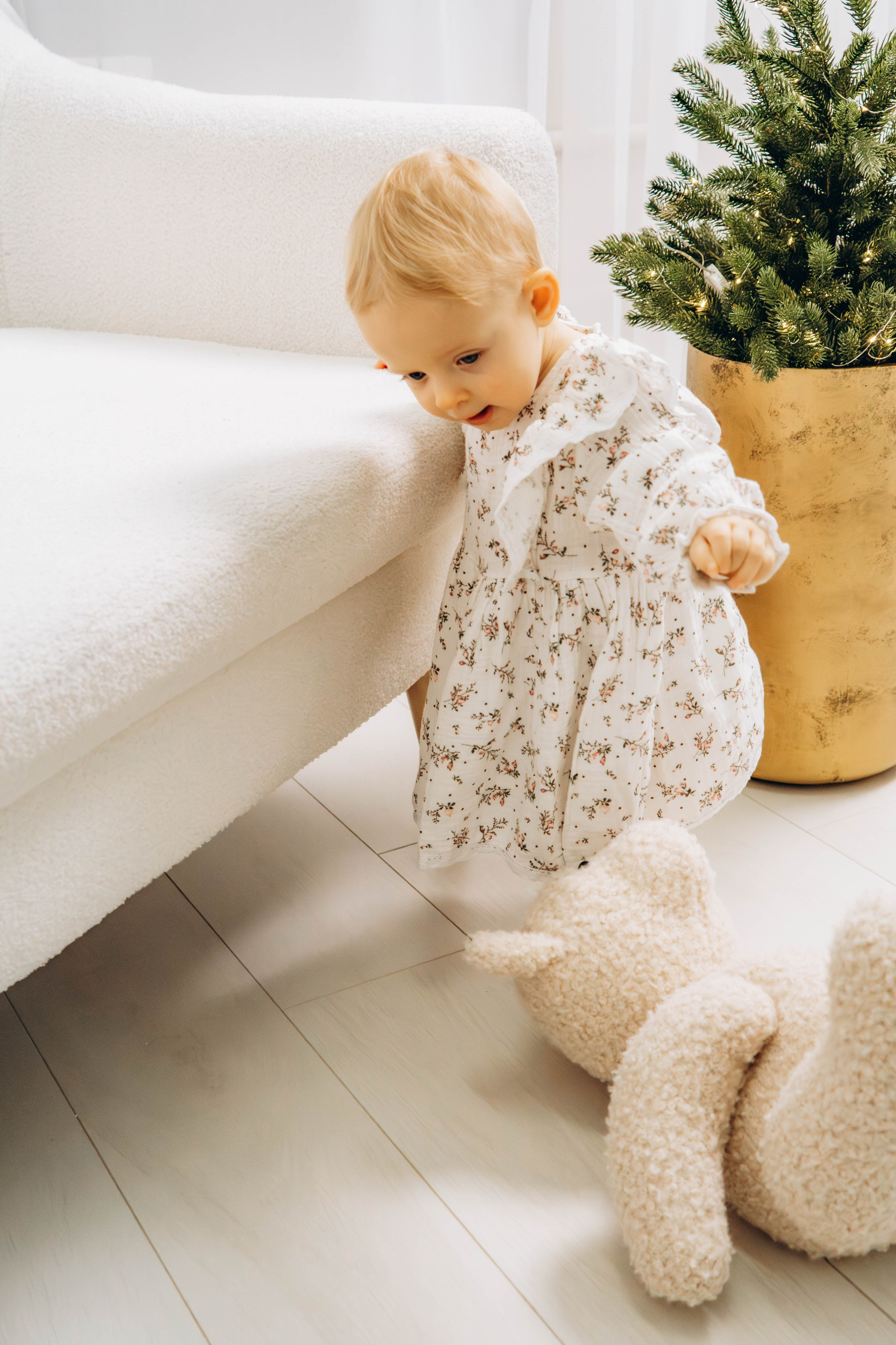 Съемка на годик малышки. Студия «LuLu». Фотограф Москва Валерия Веденина