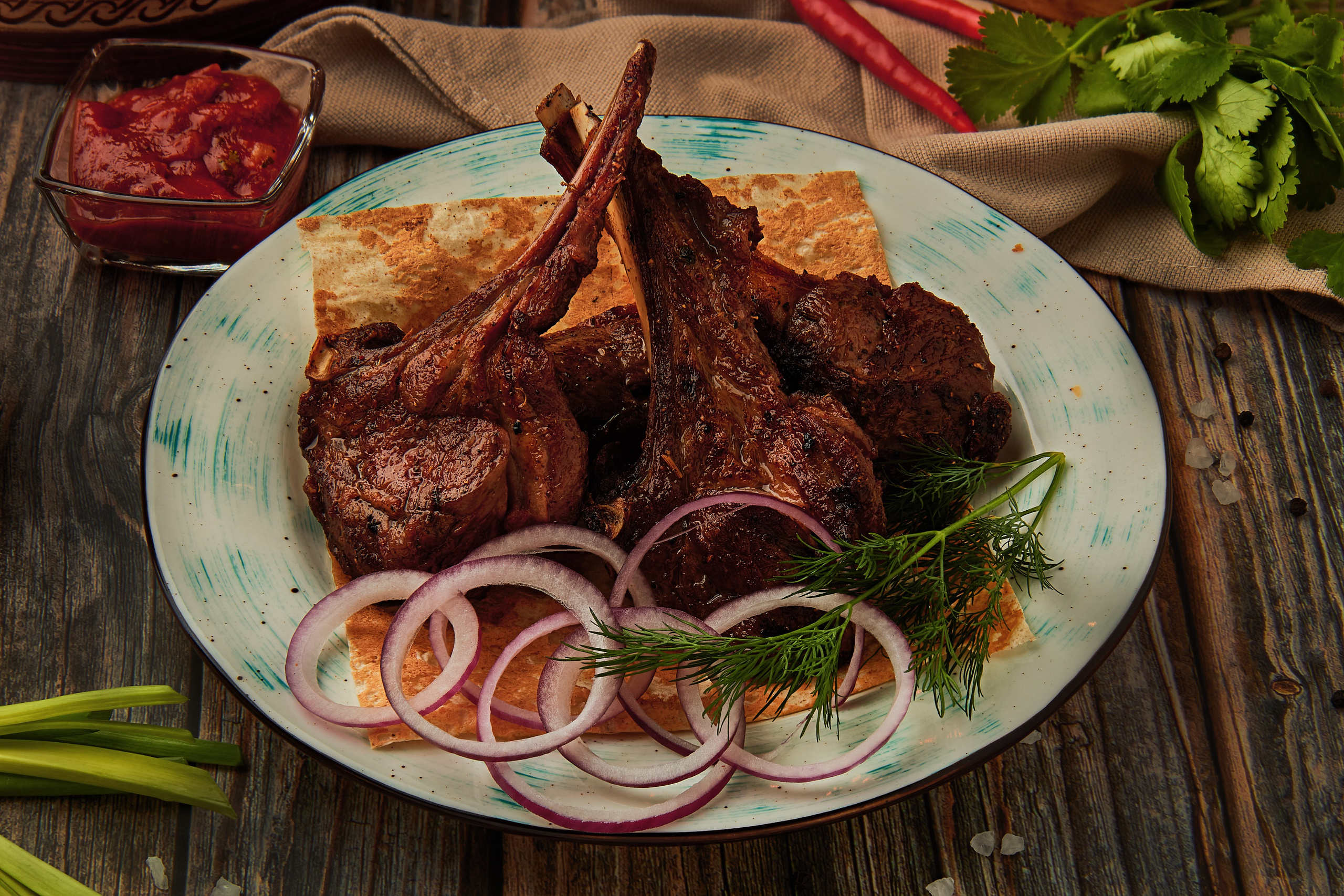 Съемка меню для ресторана | Фуд фотограф Воронеж