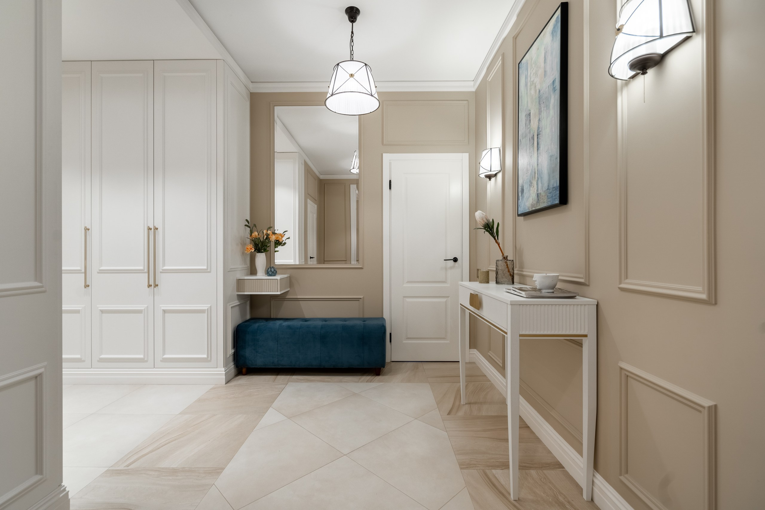 Дизайн проект на Малой Десятинной с хоумстэджингом