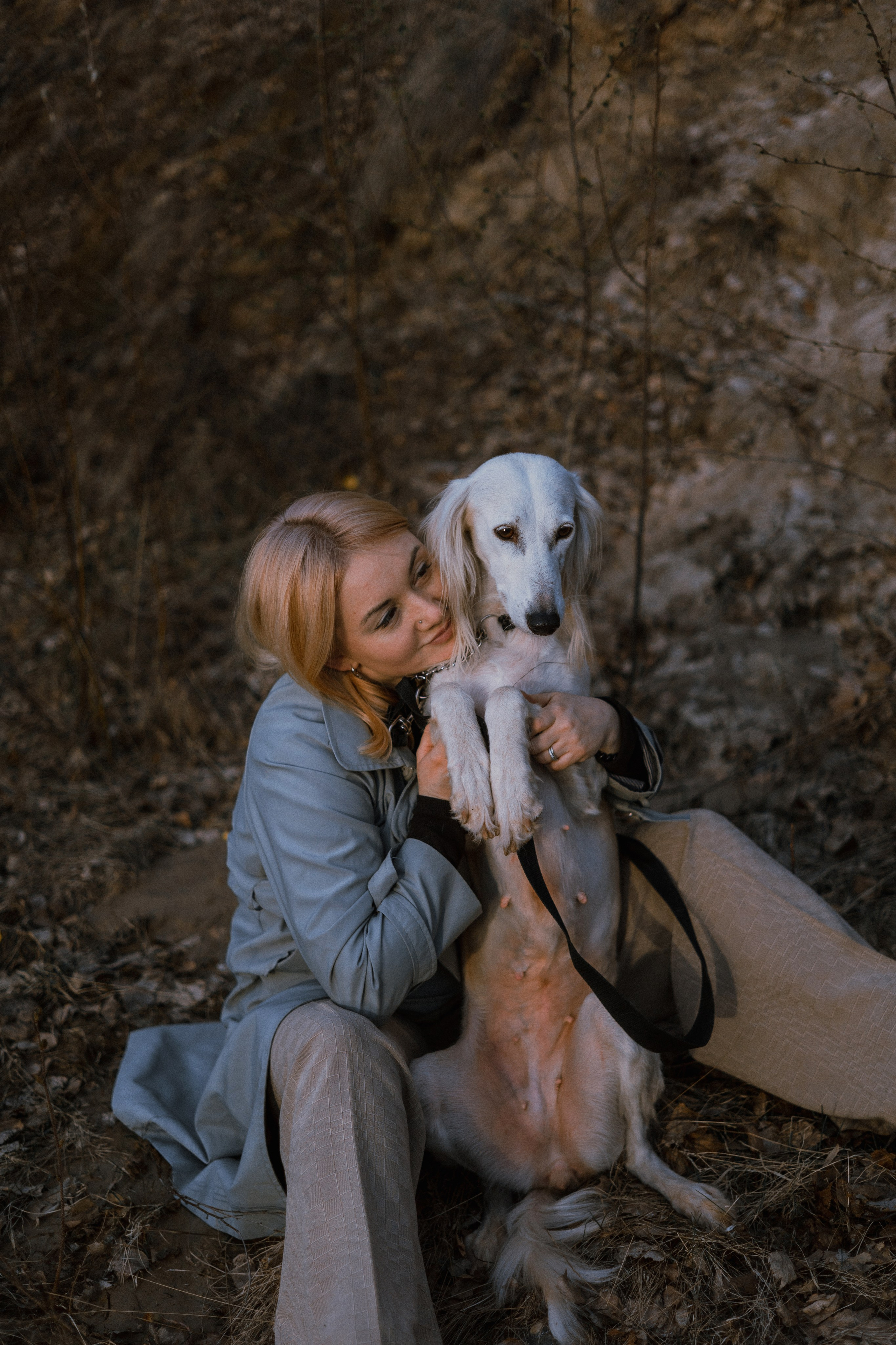 Настя и Бейда. Фотограф-анималист Богданова Полина