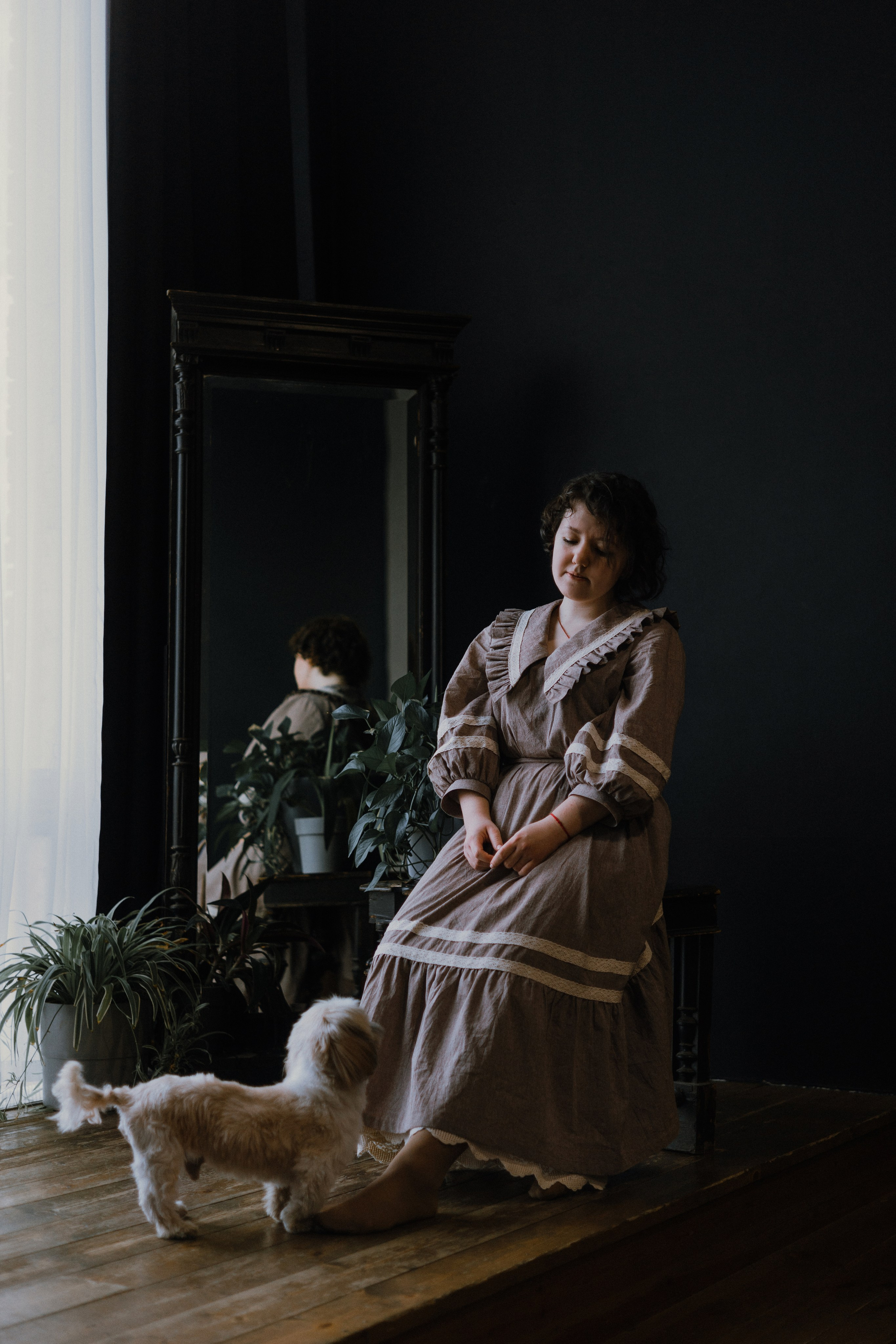 Ирина и Винни. Фотограф-анималист Богданова Полина