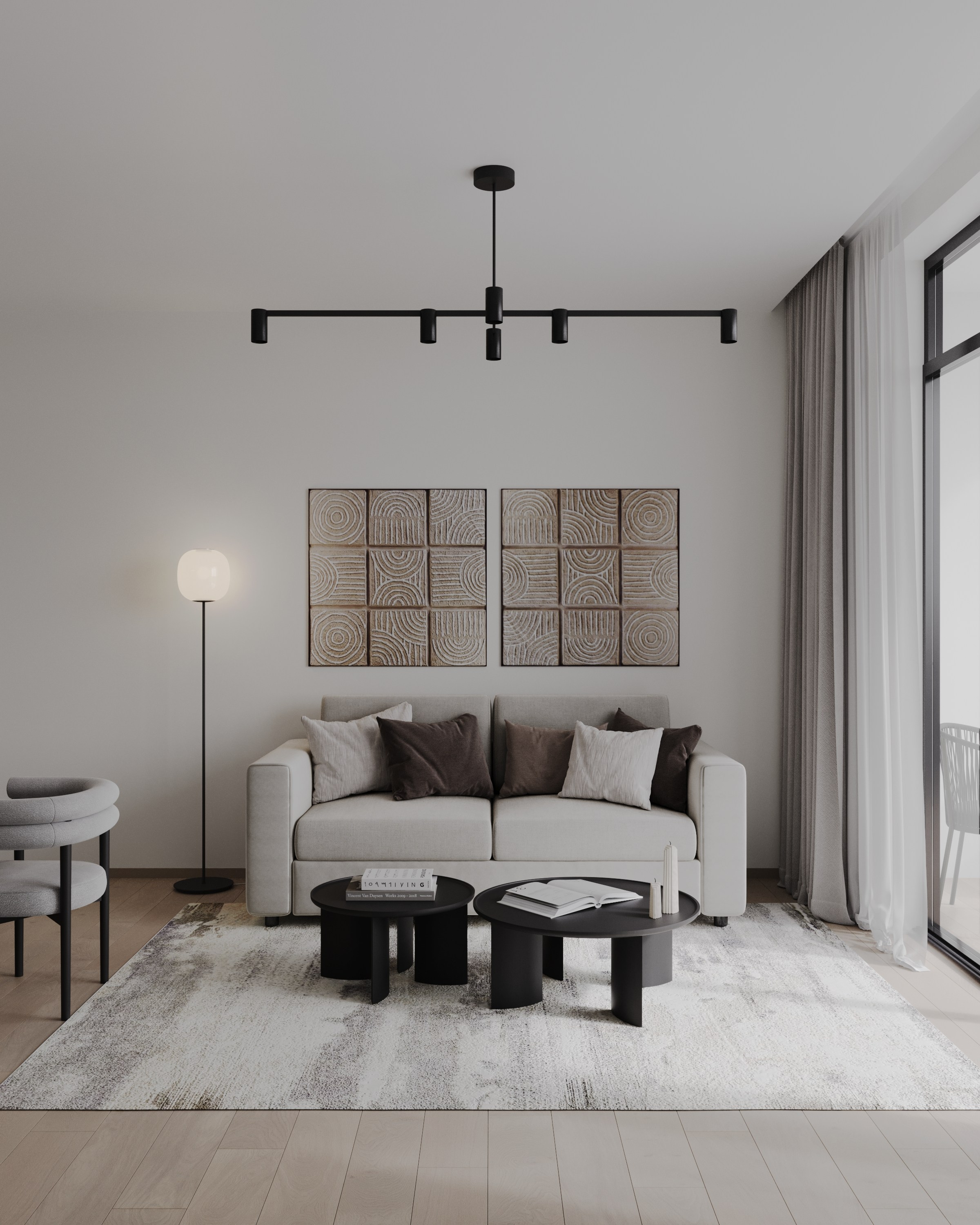 Интерьер квартиры. ОАЭ, Дубай. Главная