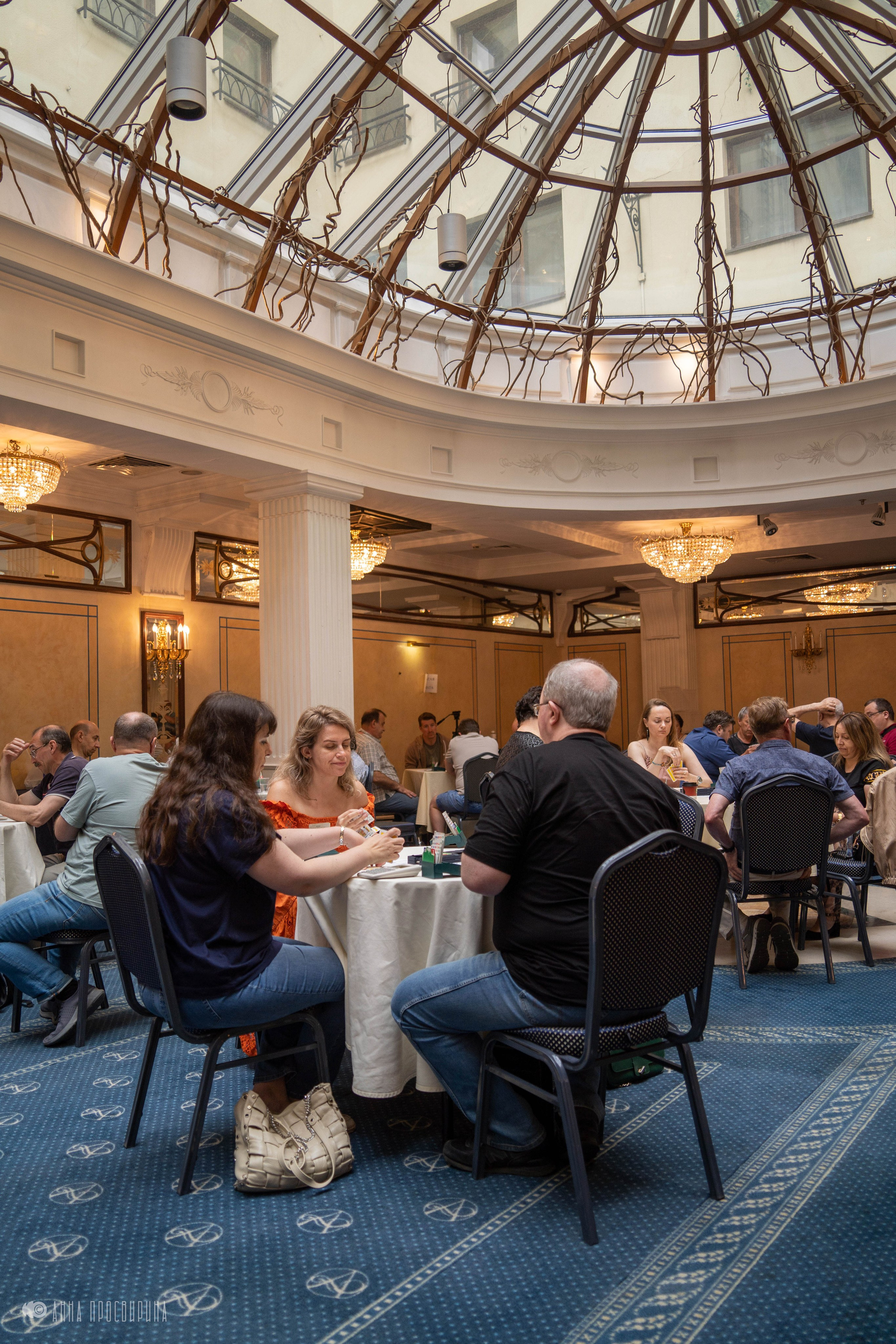 Турнир по бриджу, отель «Амбассадор». Ваш фотограф в Санкт-Петербурге Анна Просвирина