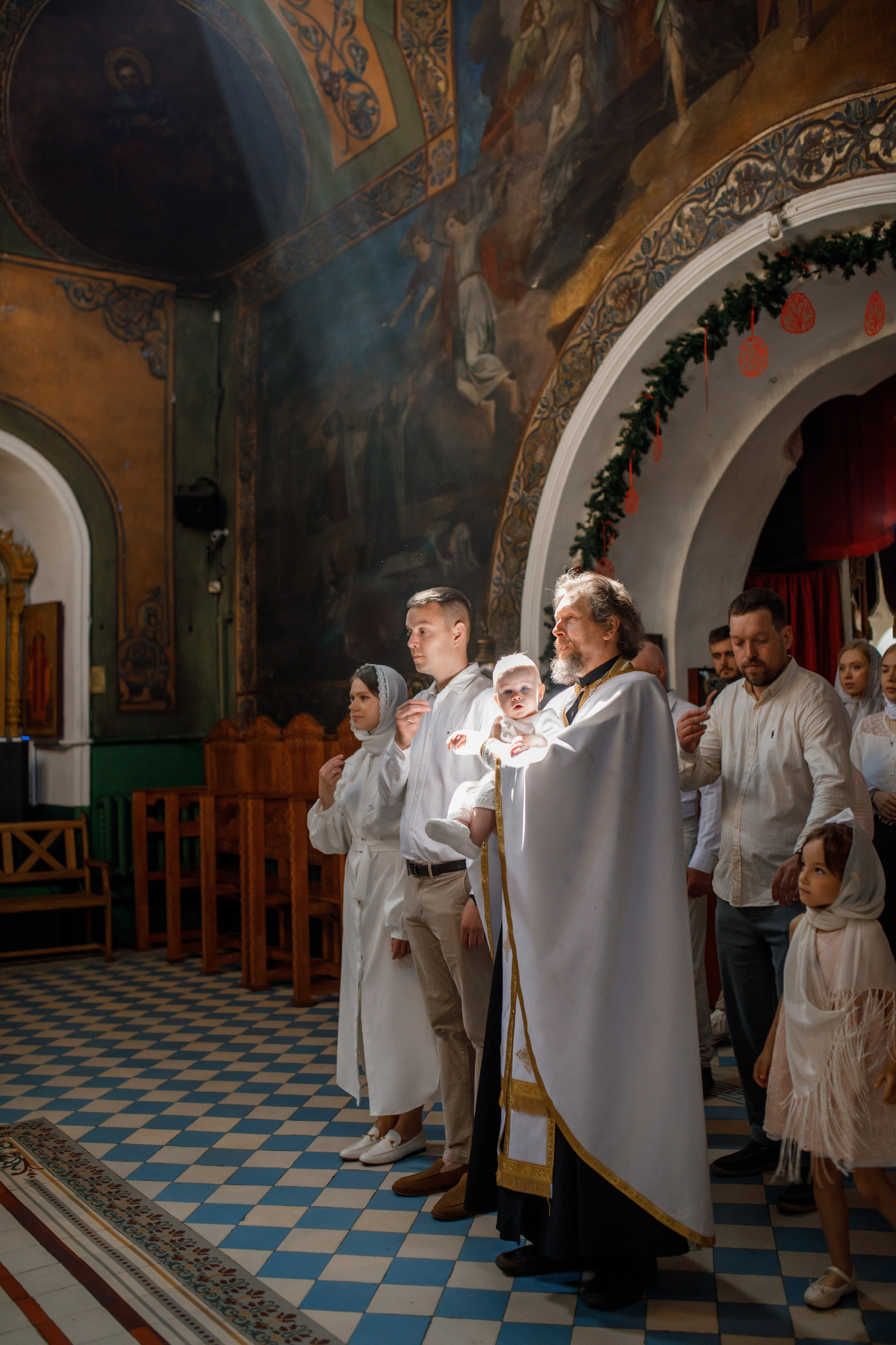 Крещение. Детский и семейный фотограф в Костроме Валентина Белик