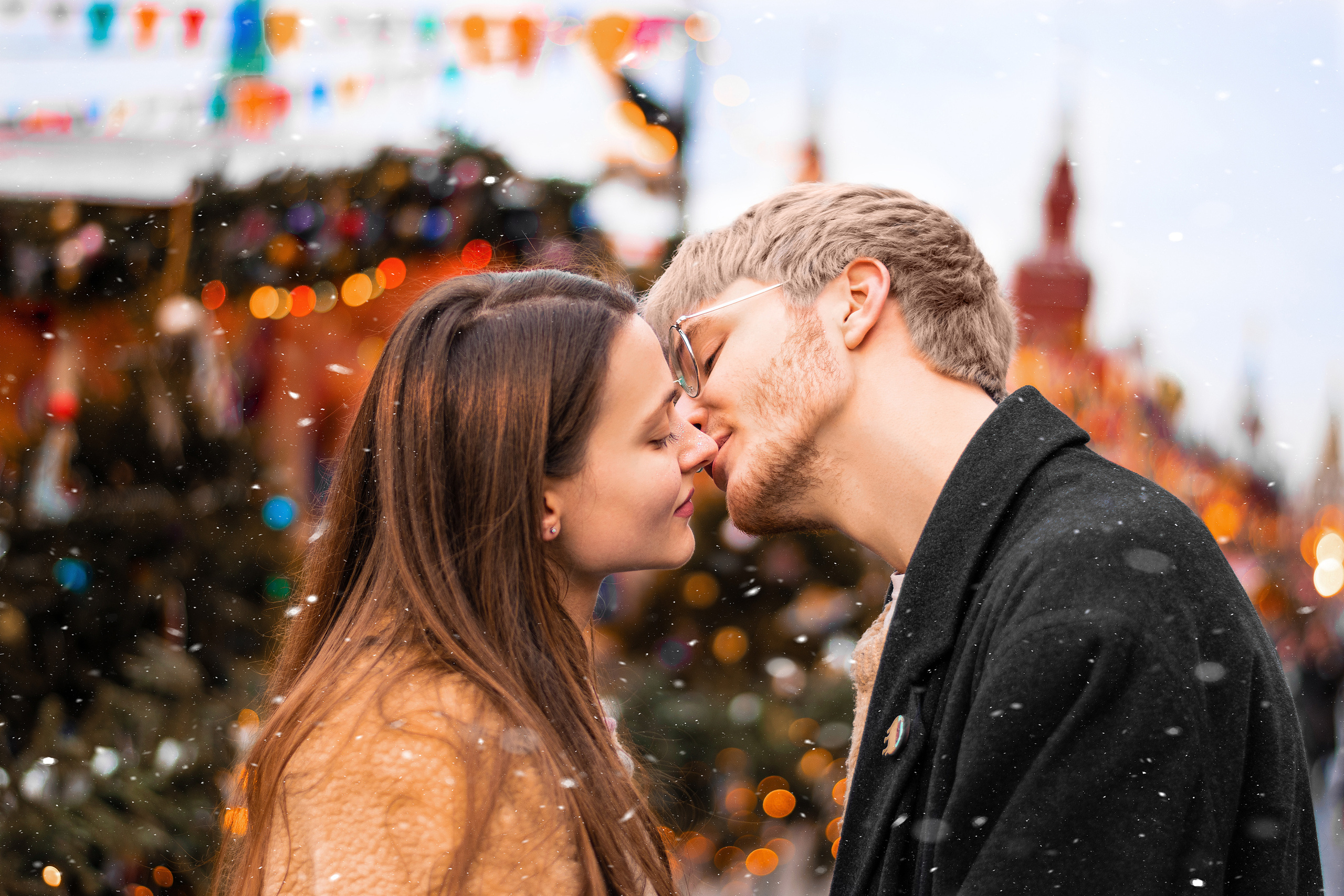 Новогодняя съемка. Свадебный видеограф в Москве Никонова Анна