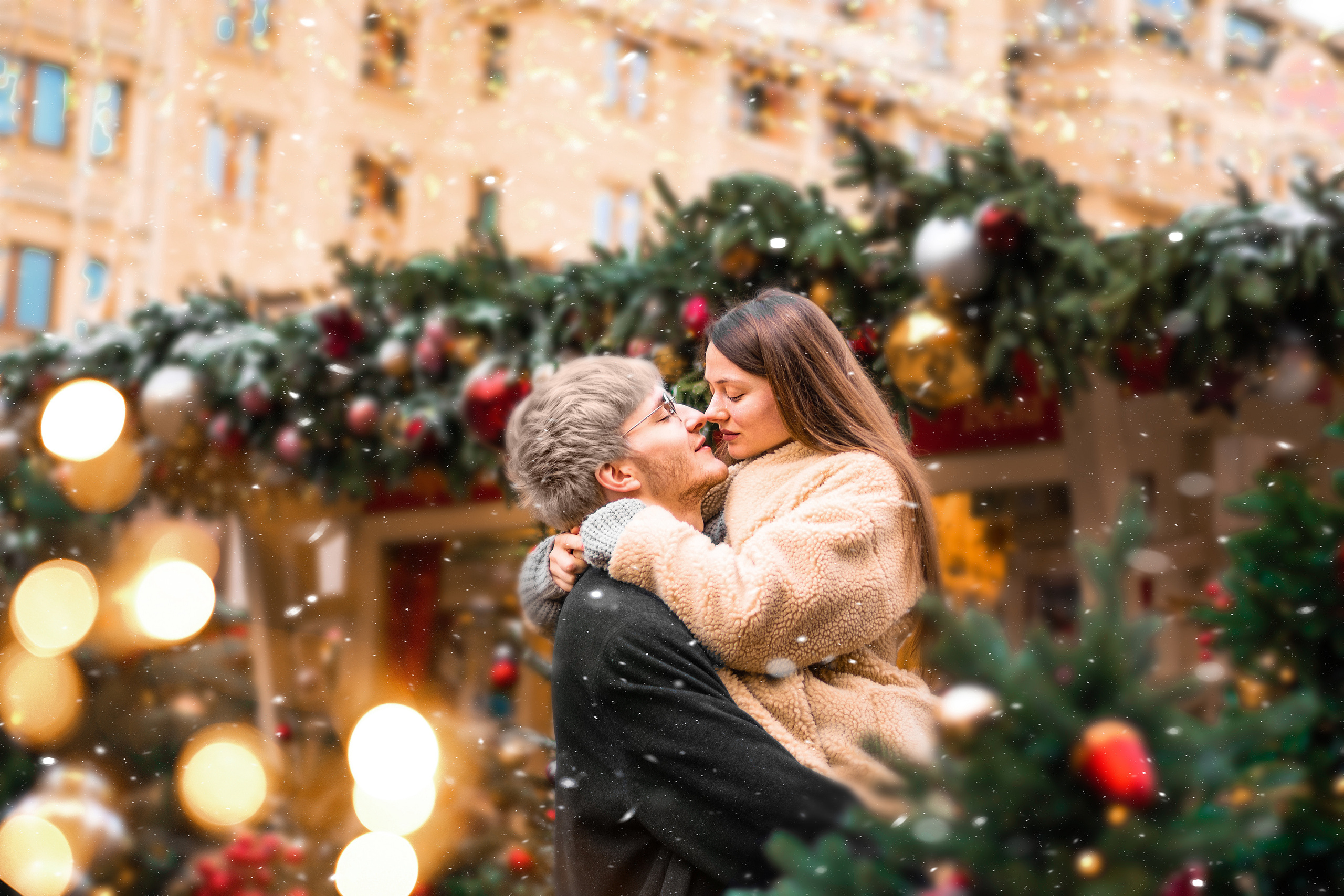 Новогодняя съемка. Свадебный видеограф в Москве Никонова Анна