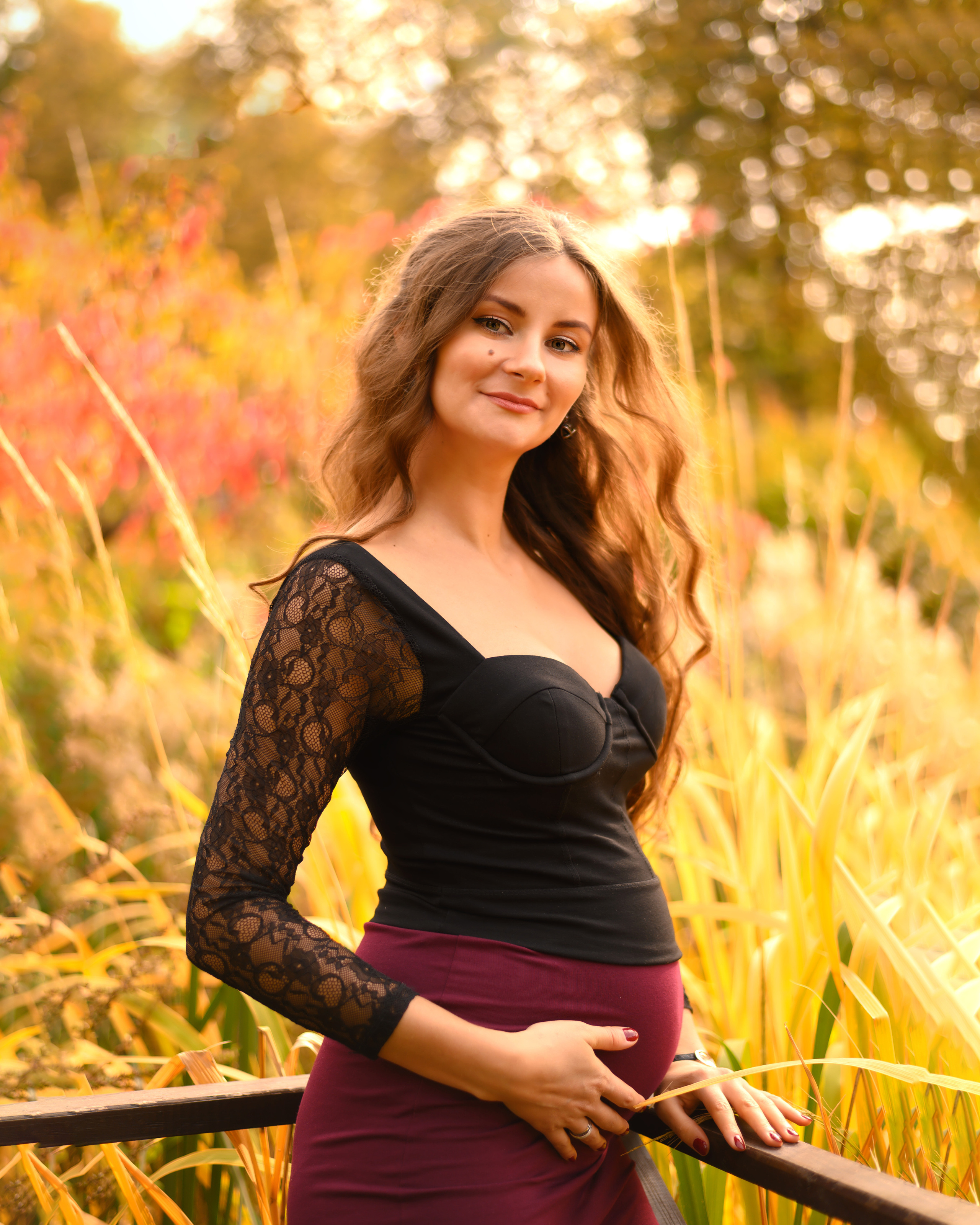 Съемка беременности. Свадебный видеограф в Москве Никонова Анна