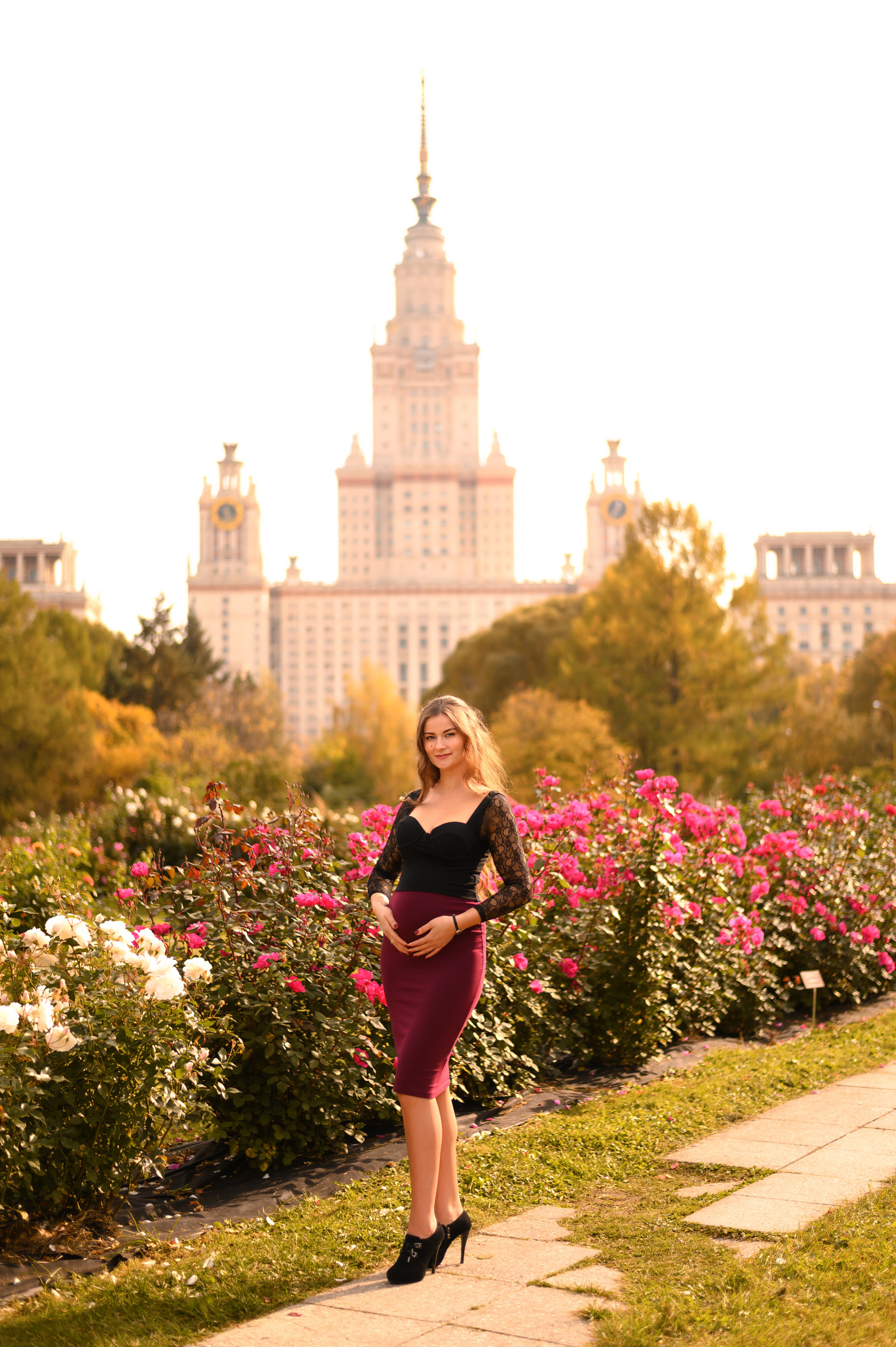 Съемка беременности. Свадебный видеограф в Москве Никонова Анна