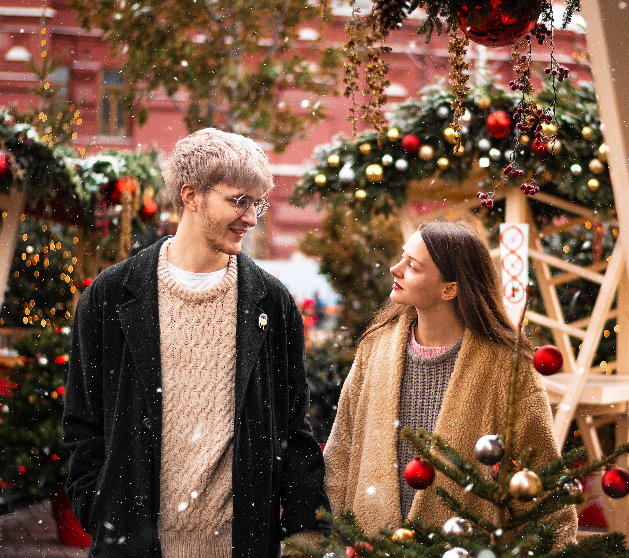 Новогодняя love story. Свадебный видеограф в Москве Никонова Анна