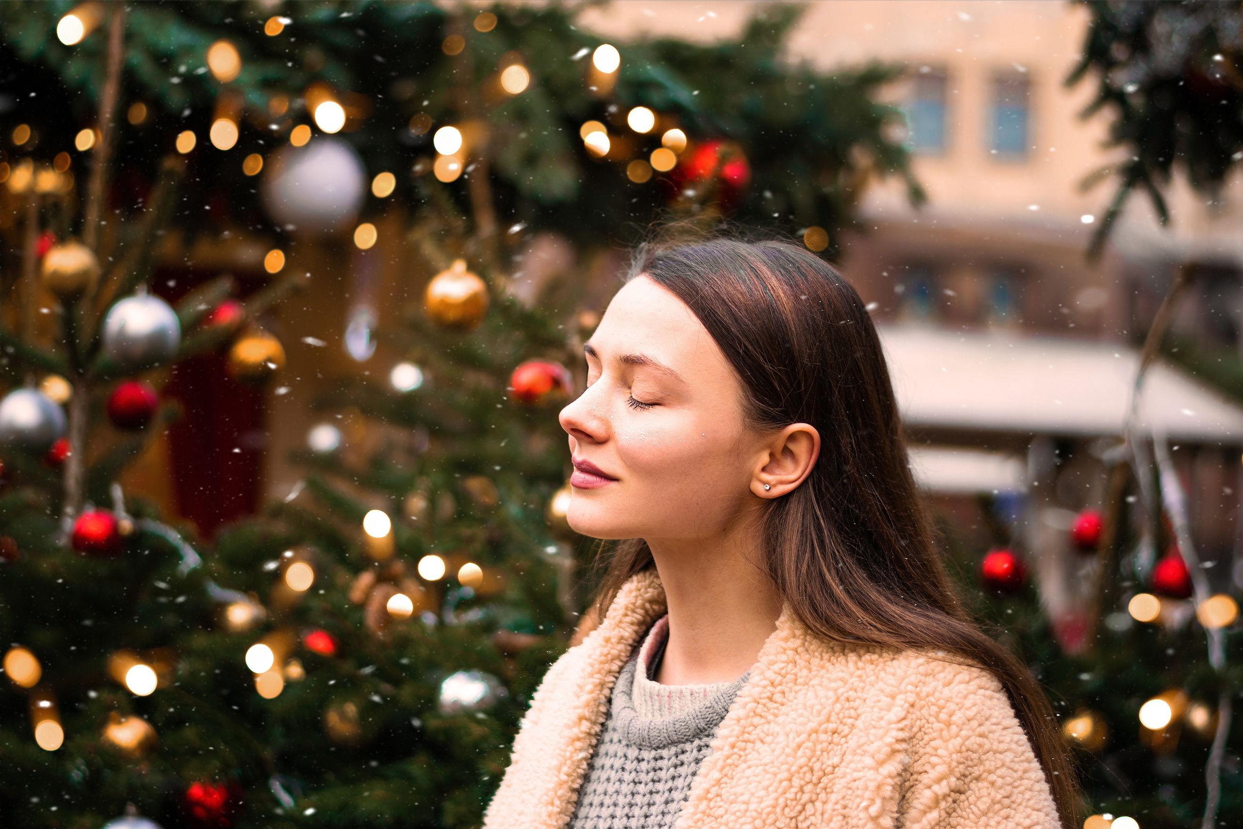 Новогодняя съемка. Свадебный видеограф в Москве Никонова Анна