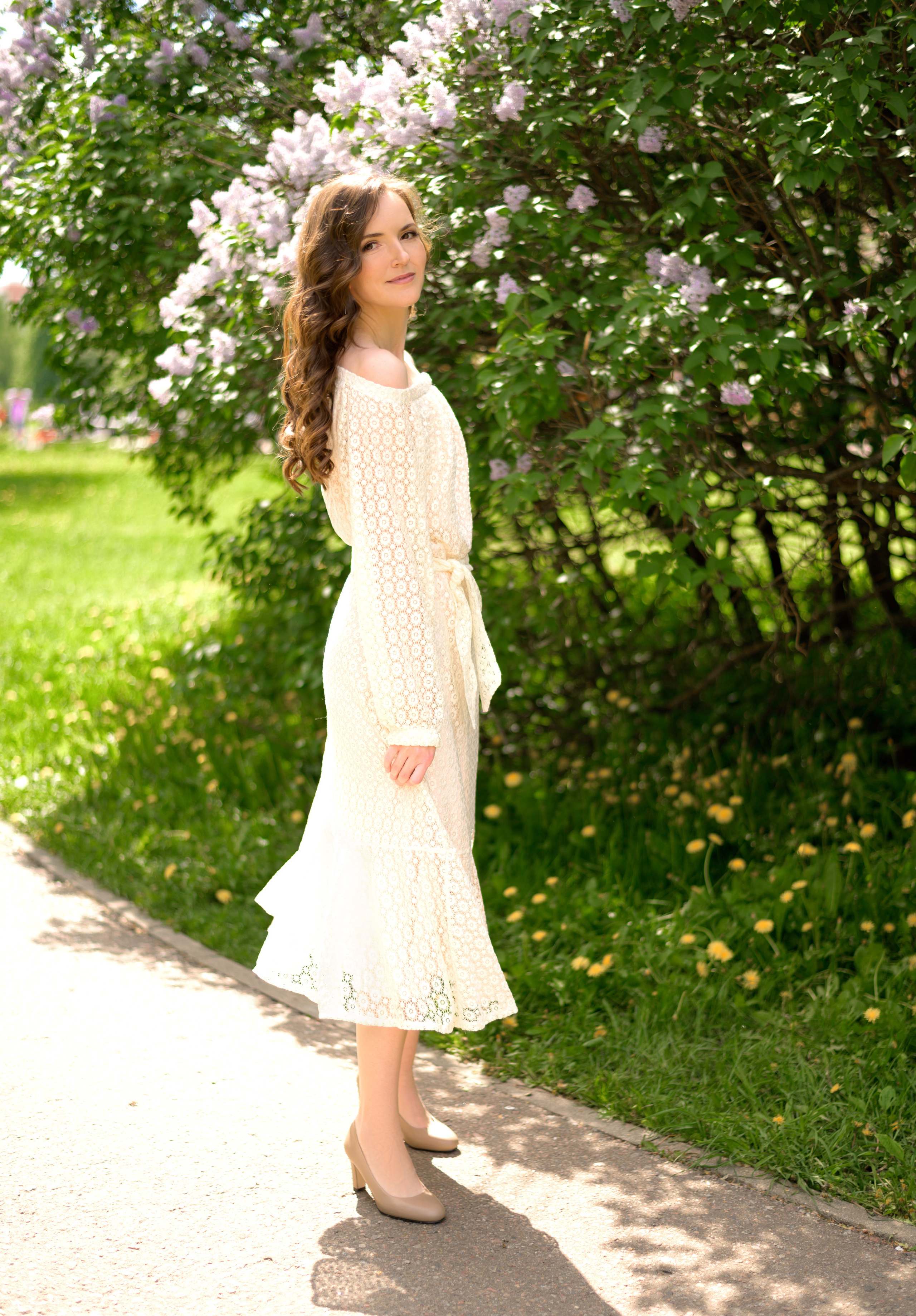 Фотосессия цветения. Людмила. Свадебный видеограф в Москве Никонова Анна