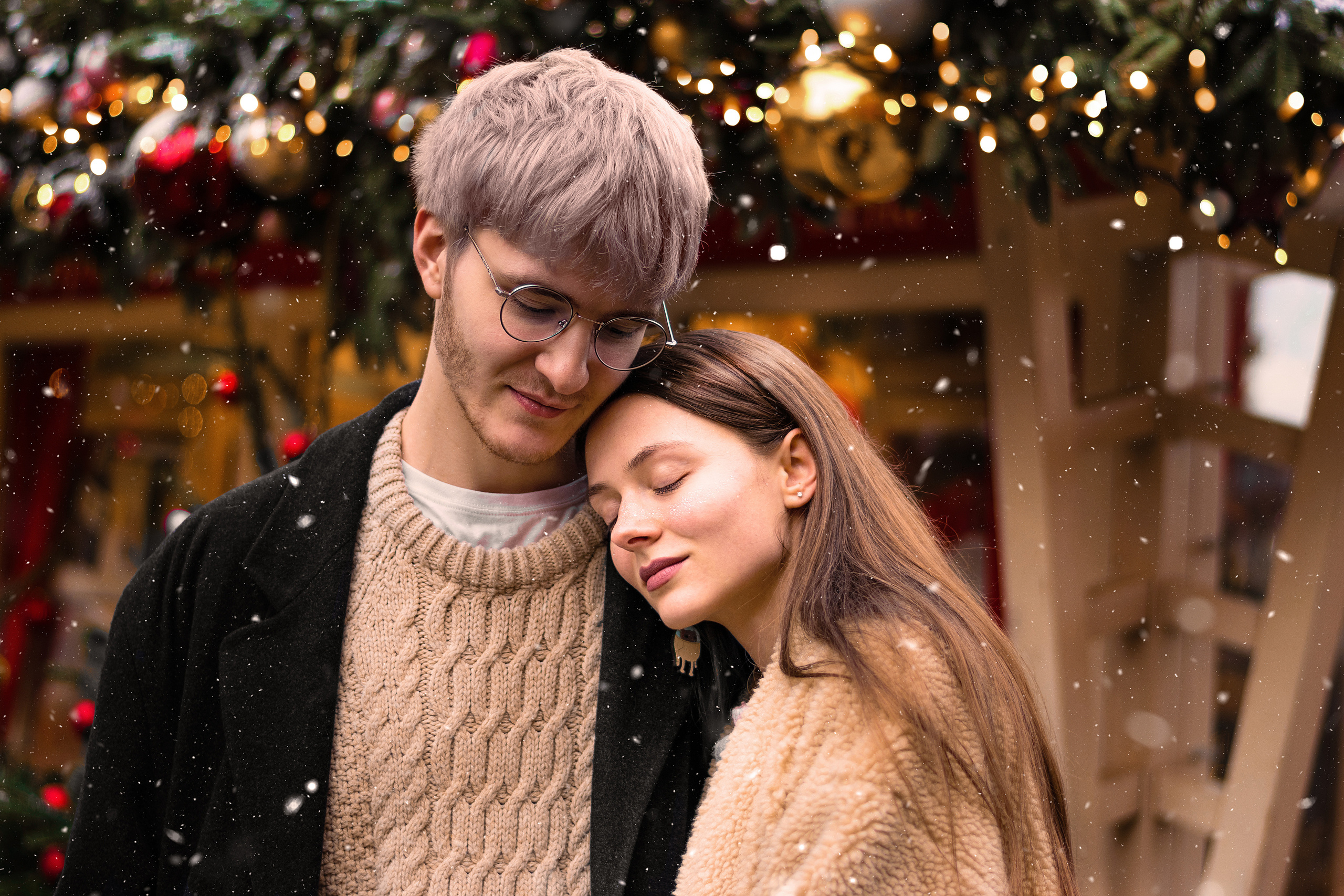 Новогодняя съемка. Свадебный видеограф в Москве Никонова Анна