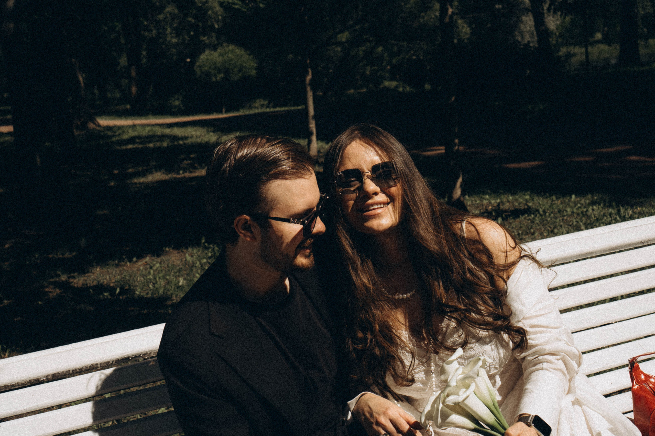 СВАДЕБНАЯ СЬЕМКА В ПАРКЕ ПОБЕДЫ И ПРОГУЛКА ПО МОСКОВСКОМУ ПРОСПЕКТУ. Профессиональный фотограф, Санкт-Петербург — Виктория Богомолова