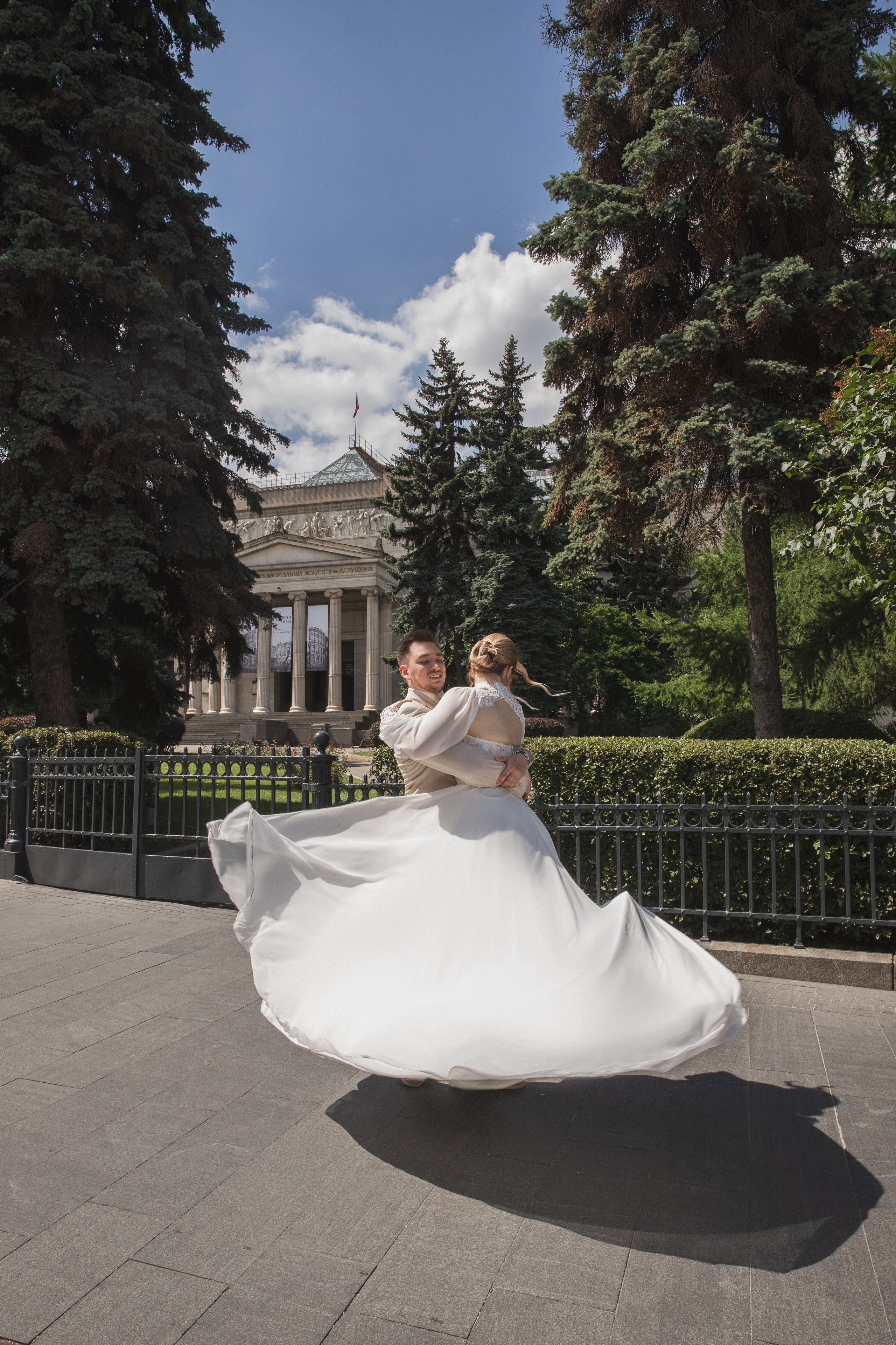 Националь + Пушкинский музей. Свадебный и портретный фотограф в Москве Мария Кравченко