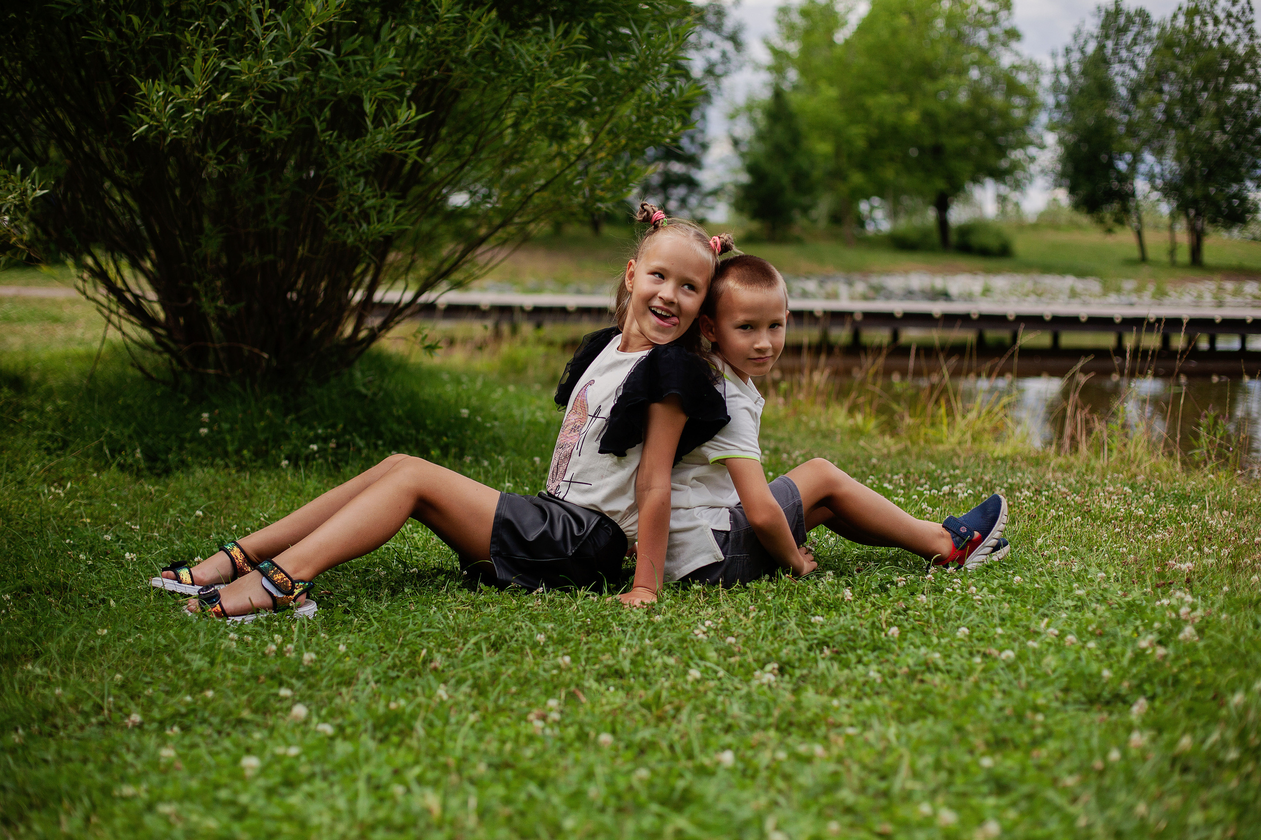 Семейная фотосессия В Мещерском парке. Детский и семейный фотограф в Москве Левандовская Анастасия