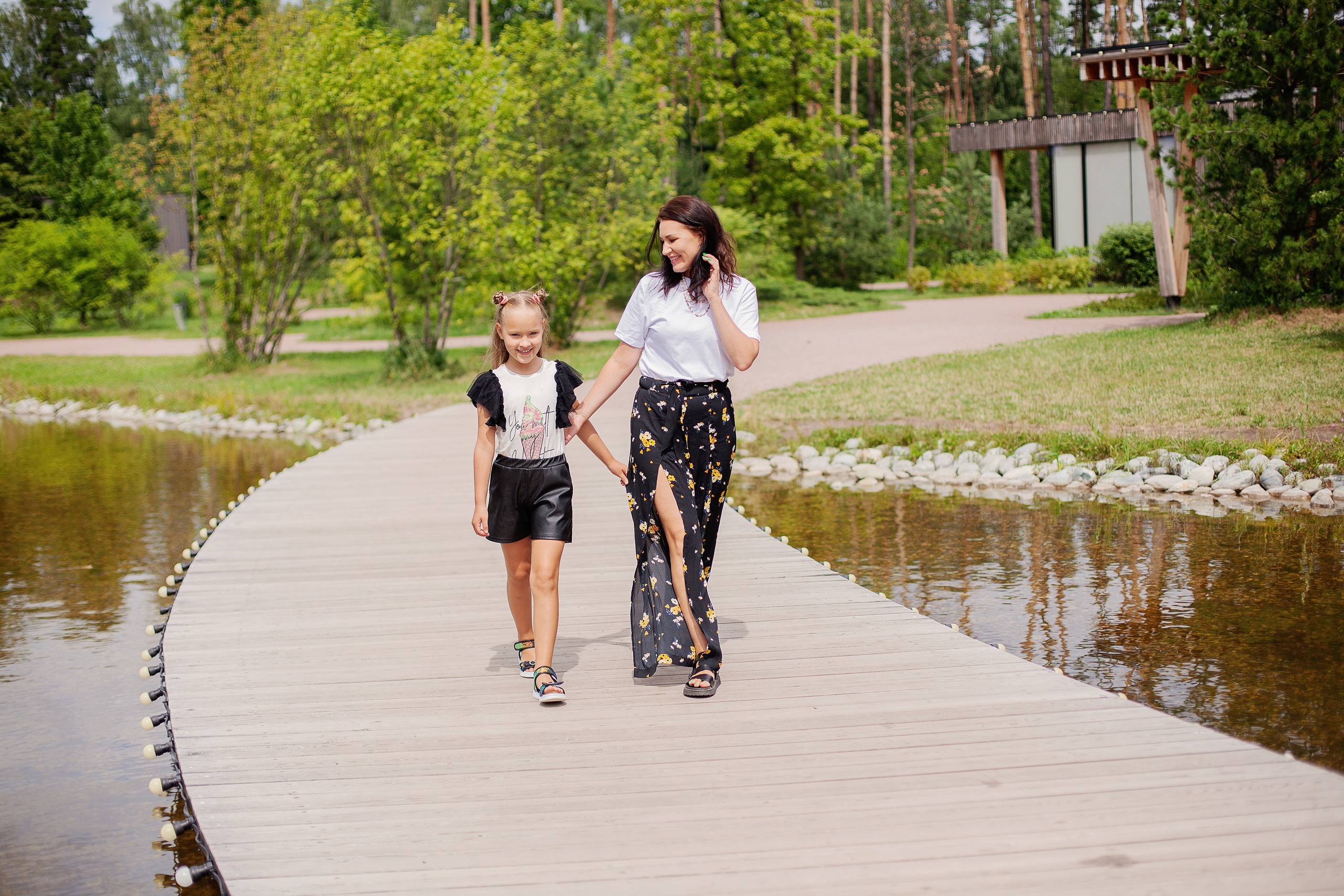 Семейная фотосессия В Мещерском парке. Детский и семейный фотограф в Москве Левандовская Анастасия