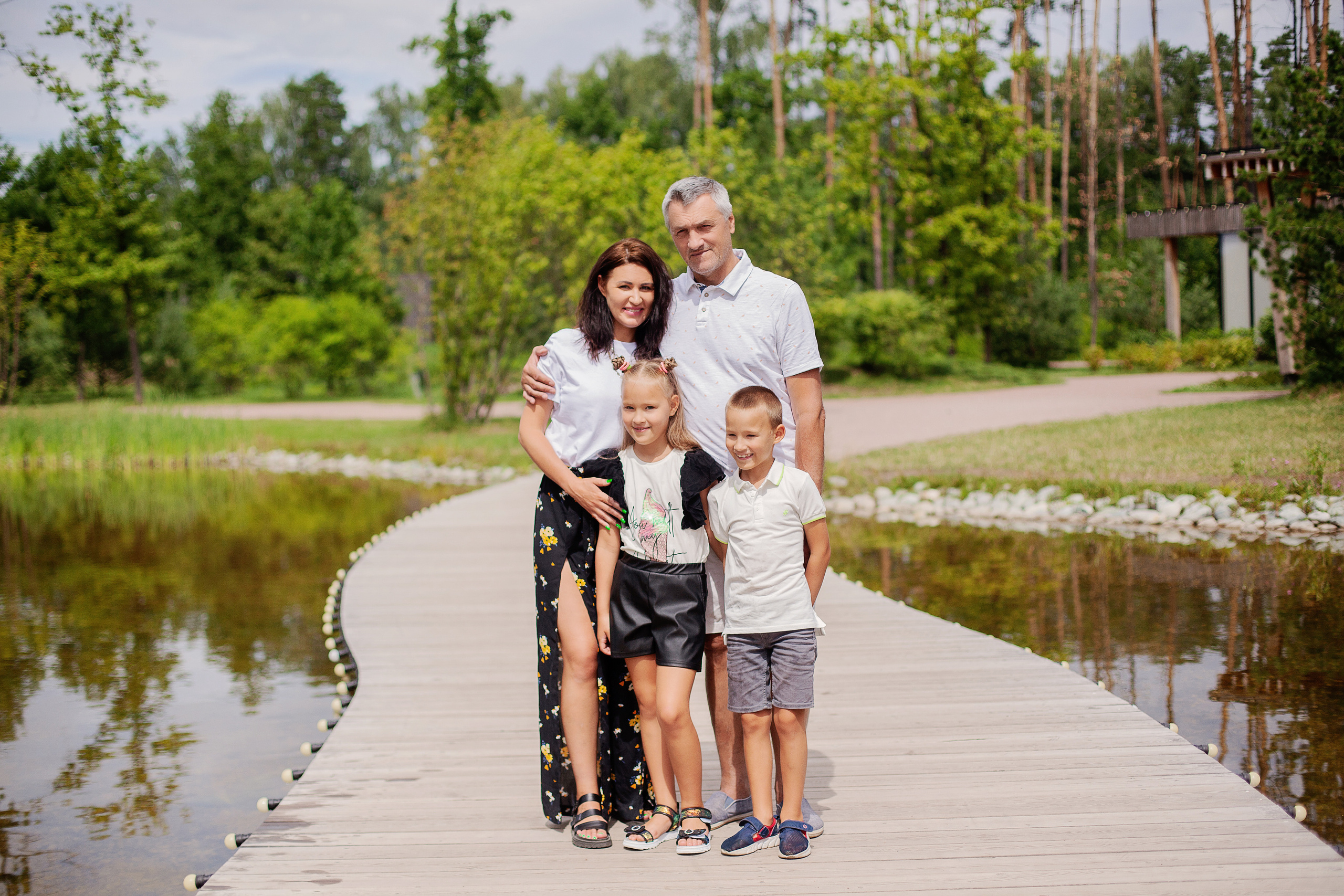 Семейная фотосессия В Мещерском парке. Детский и семейный фотограф в Москве Левандовская Анастасия