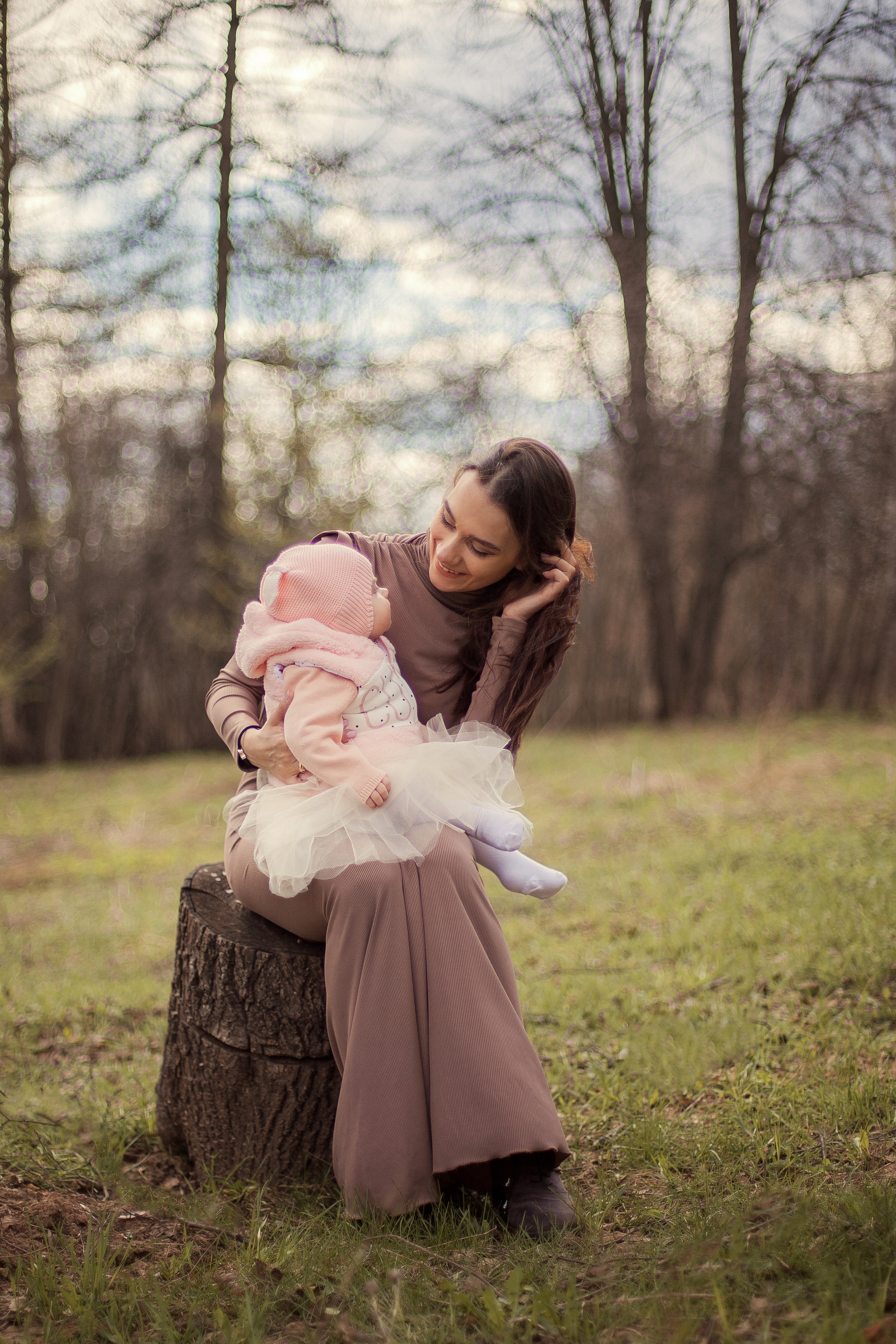 Фотосессия Алины, Сергея и Альбины. Детский и семейный фотограф в Москве Левандовская Анастасия