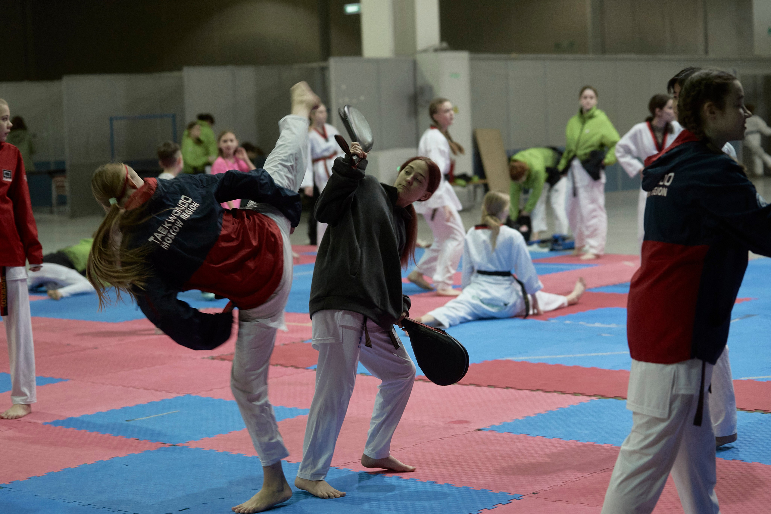 Taekwondo kids. Фотограф Наталья Леонова