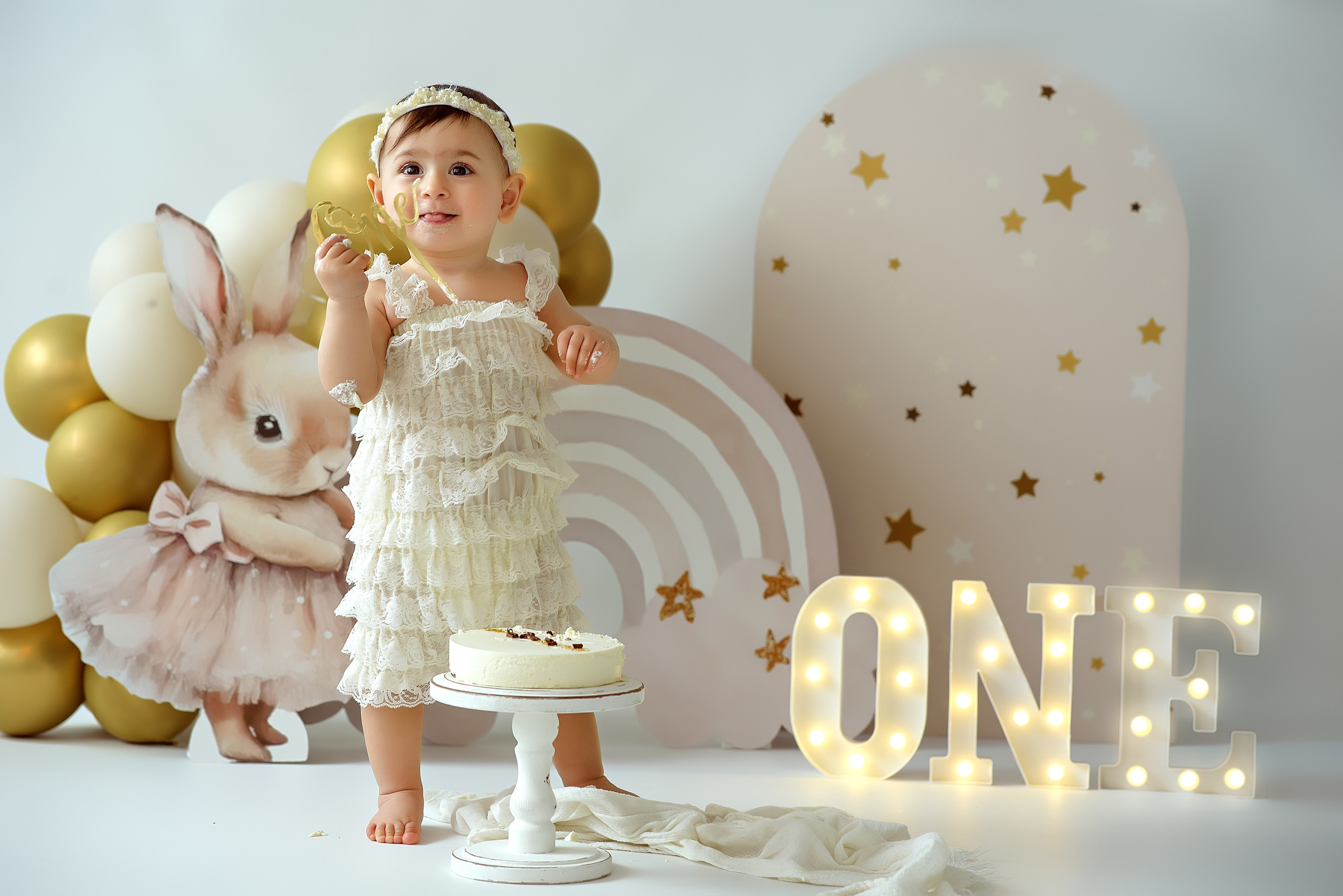 Крушение тортика. Фотограф беременности и новорожденных в Рязани