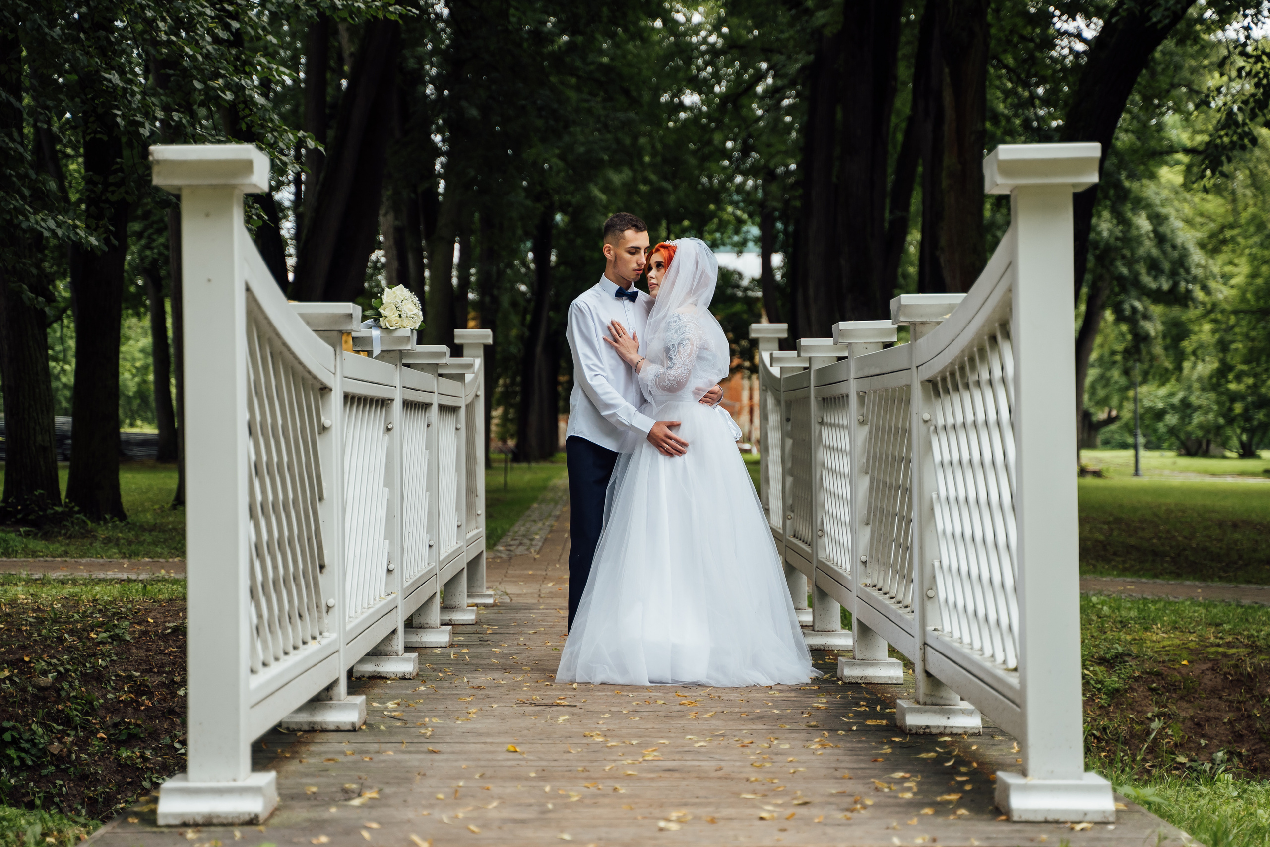 Свадебная прогулка Данилы и Ирины. Свадебный фотограф в Коломне, Воскресенске, Егорьевске Владимир Петров