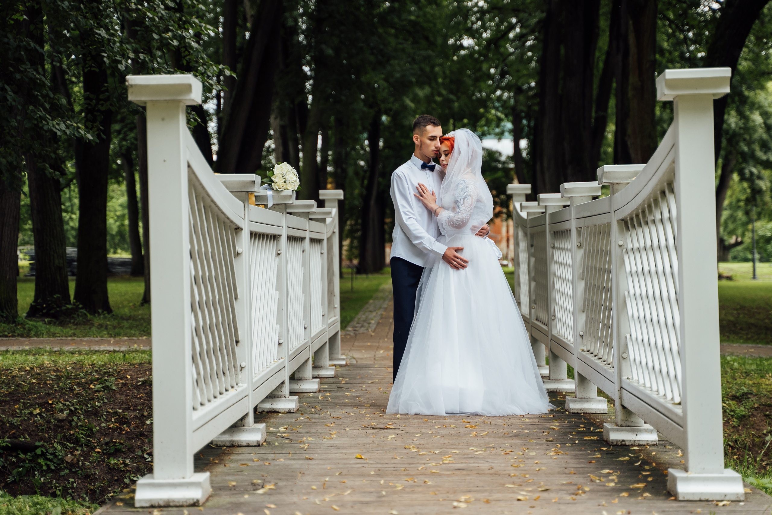 Свадебная прогулка Данилы и Ирины. Свадебный фотограф в Коломне, Воскресенске, Егорьевске Владимир Петров