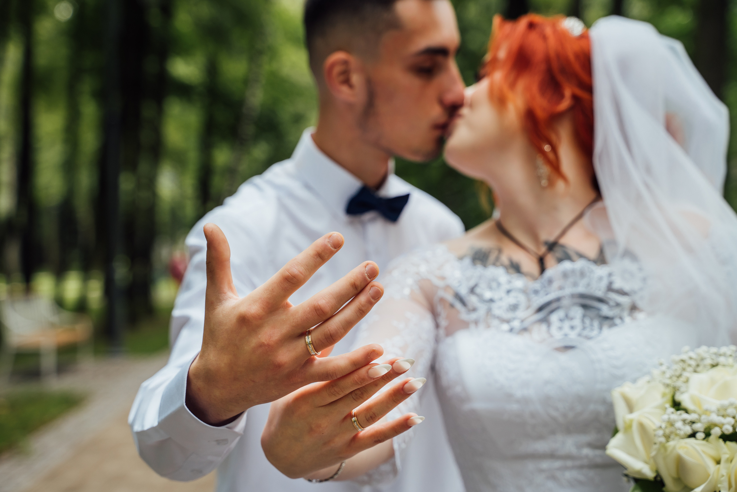 Свадебная прогулка Данилы и Ирины. Свадебный фотограф в Коломне, Воскресенске, Егорьевске Владимир Петров