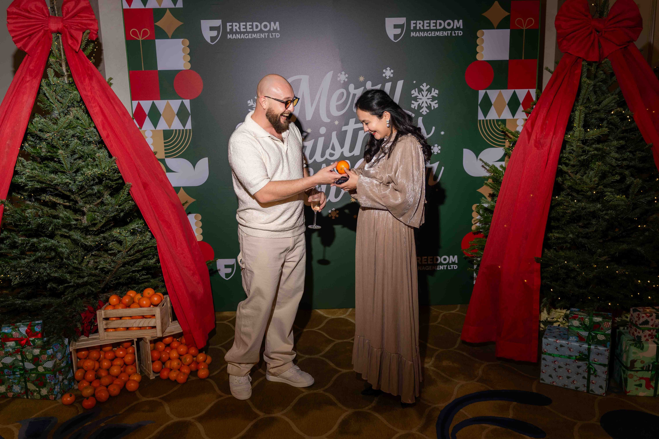 Новогодний корпоратив freedom management в St.Regis Abu Dhabi. Фотограф и видеограф в Москве и Абу Даби Мария Кулагина