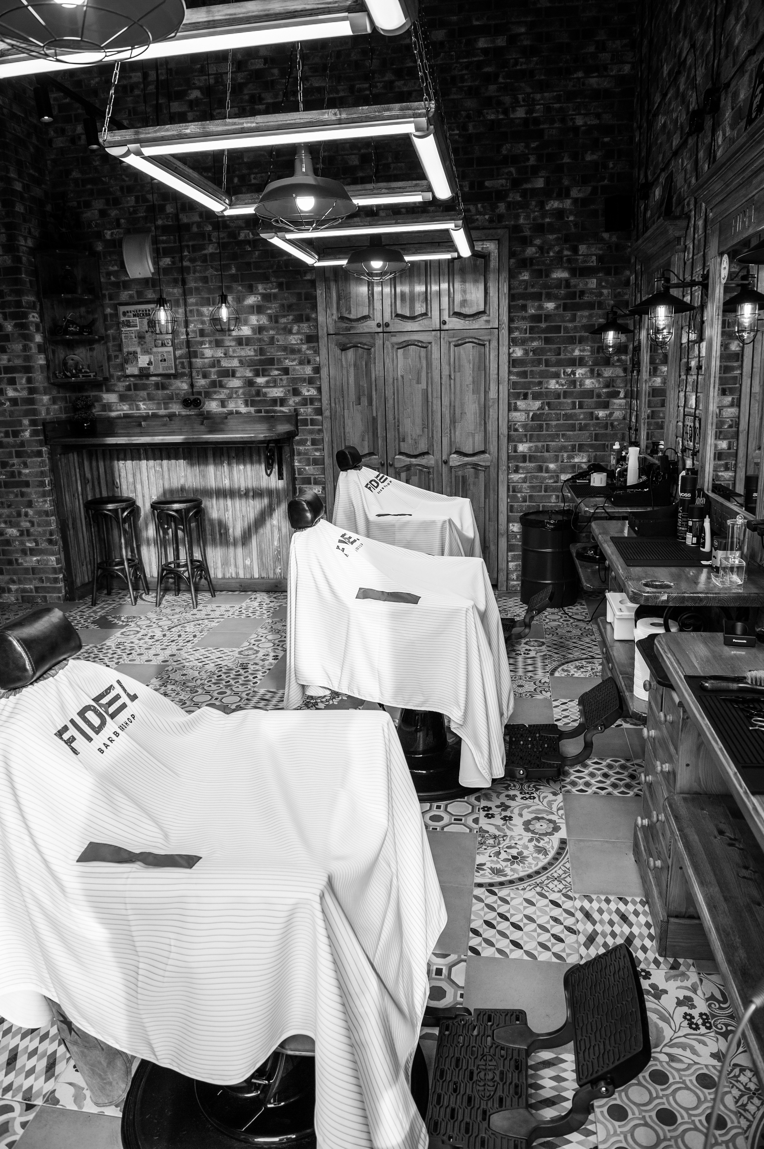 Барбершоп Fidel. Фотограф, визажист. Москва