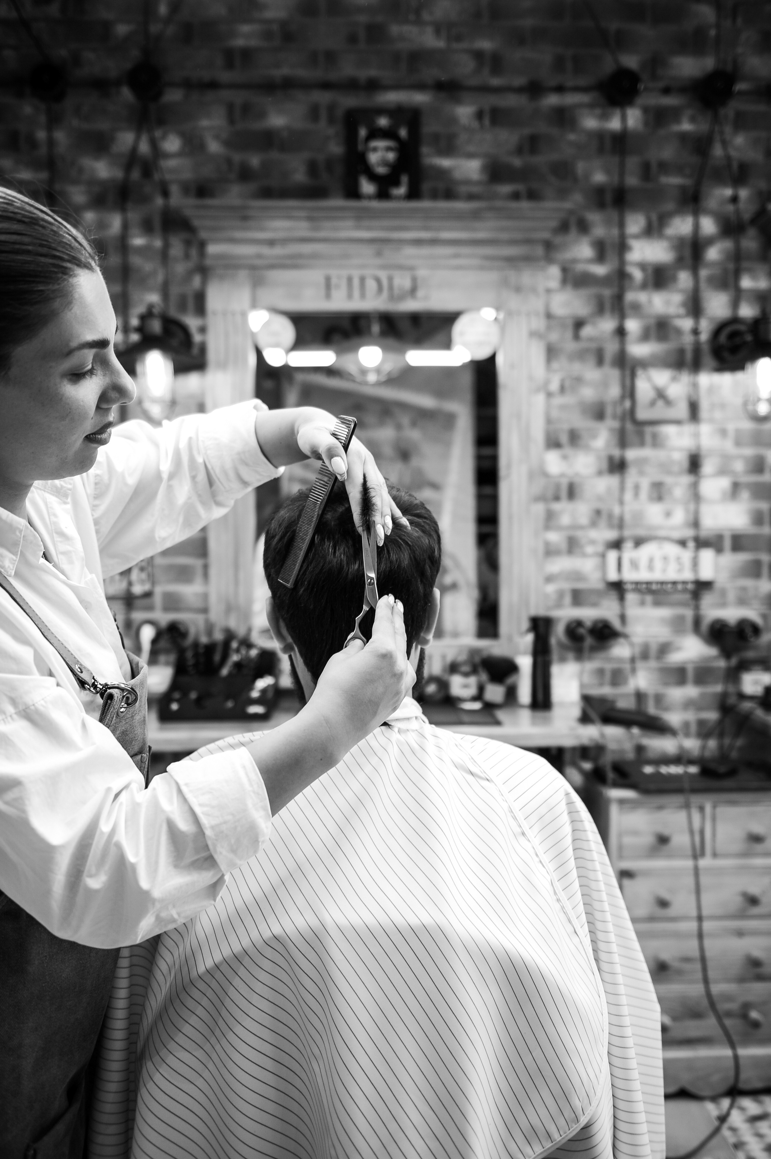 Барбершоп Fidel. Фотограф, визажист. Москва