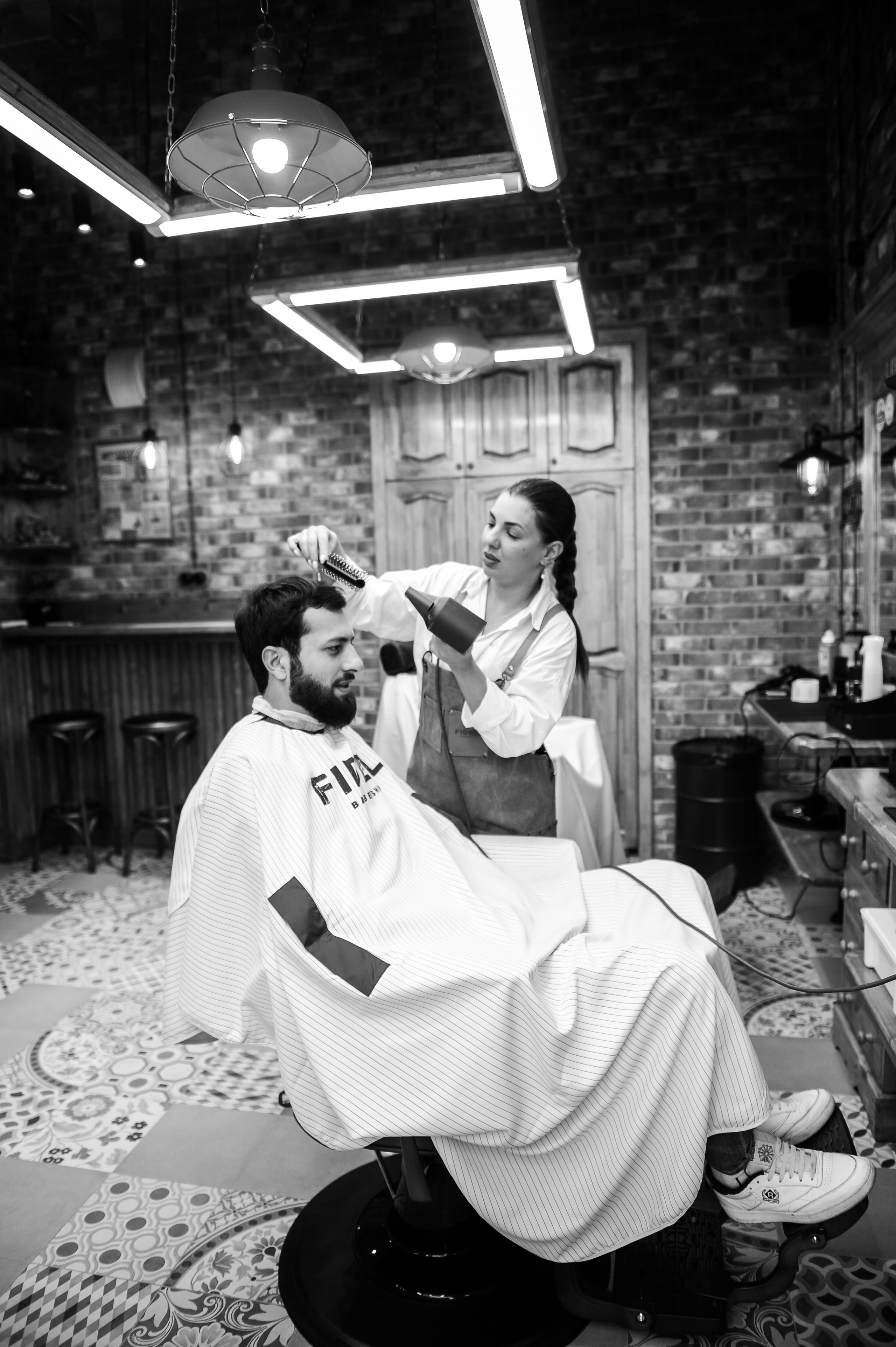 Барбершоп Fidel. Фотограф, визажист. Москва