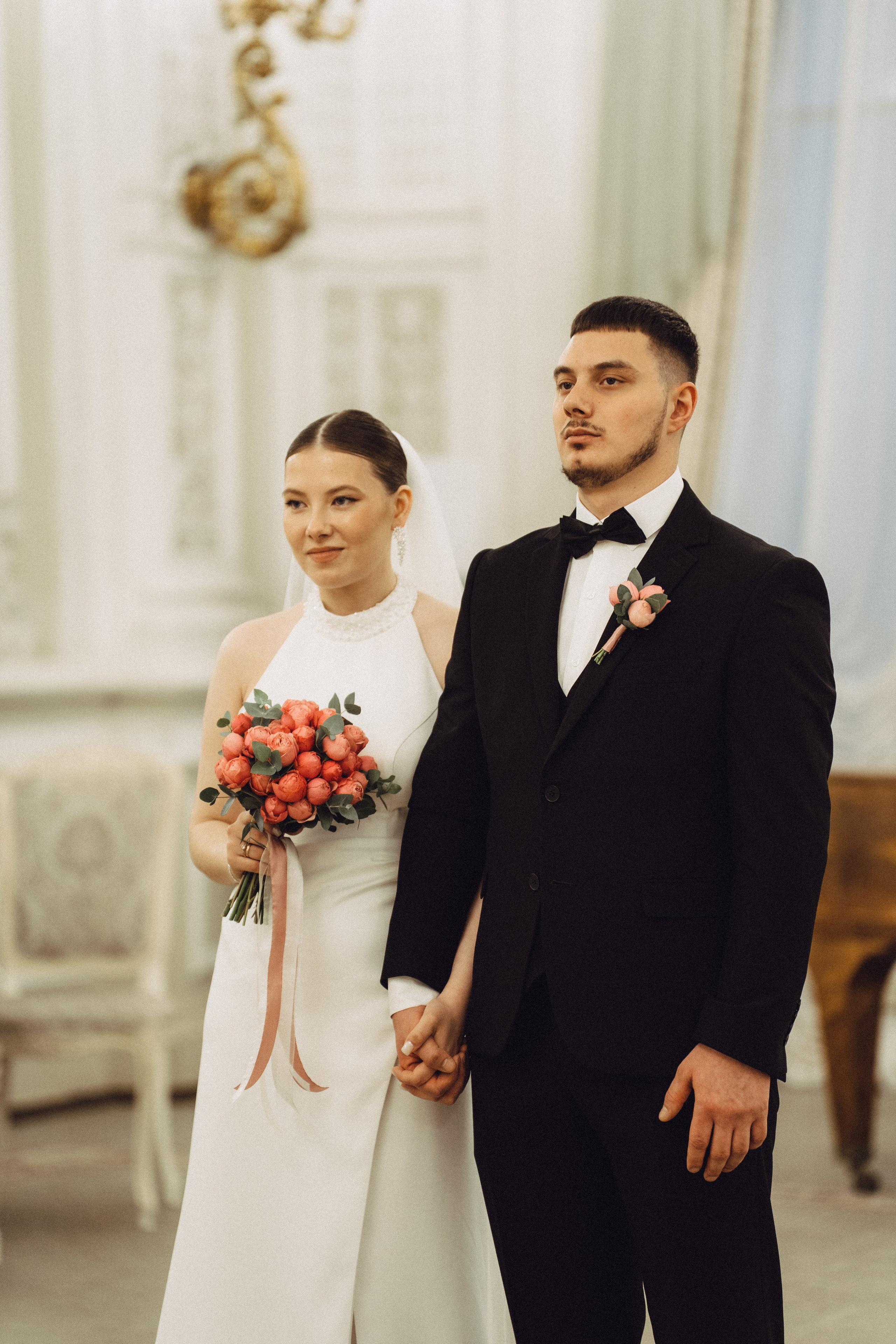 СВАДЕБНАЯ СЬЕМКА В ПЕВОМ ДВОРЦЕ БРАКОСОЧЕТАНИЯ. Профессиональный фотограф, Санкт-Петербург — Виктория Богомолова