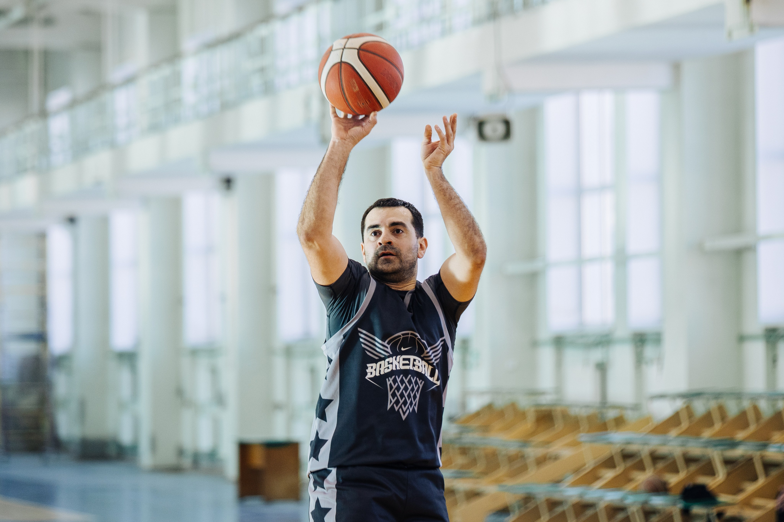 Любительский Чемпионат Магнитогорска по баскетболу // 09.02.25. Денис Прохоров Фотограф в г. Магнитогорск