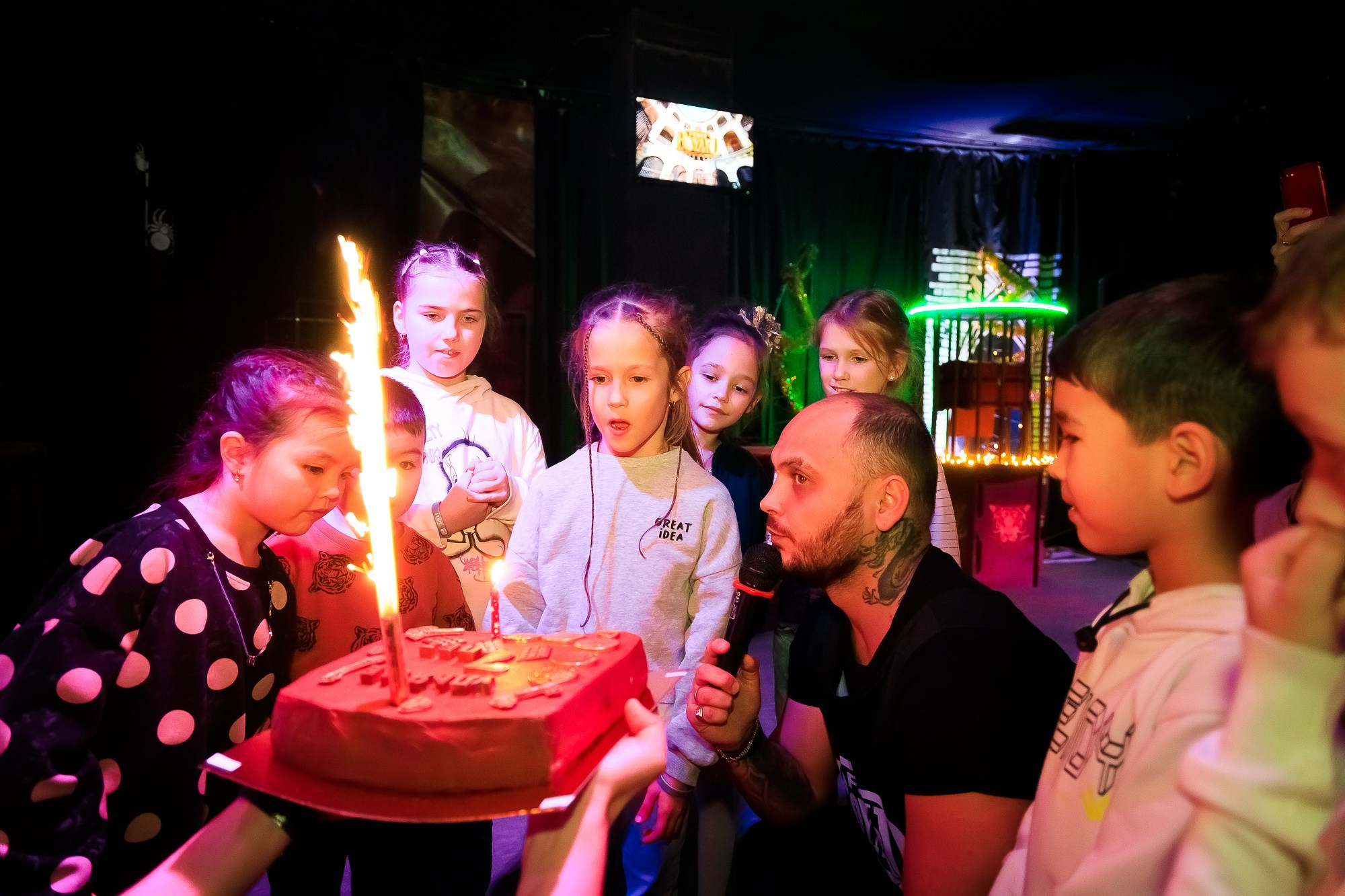 Фотосъемка детского дня рождения на квесте. Фотограф в Саратове Ольга Мазлова