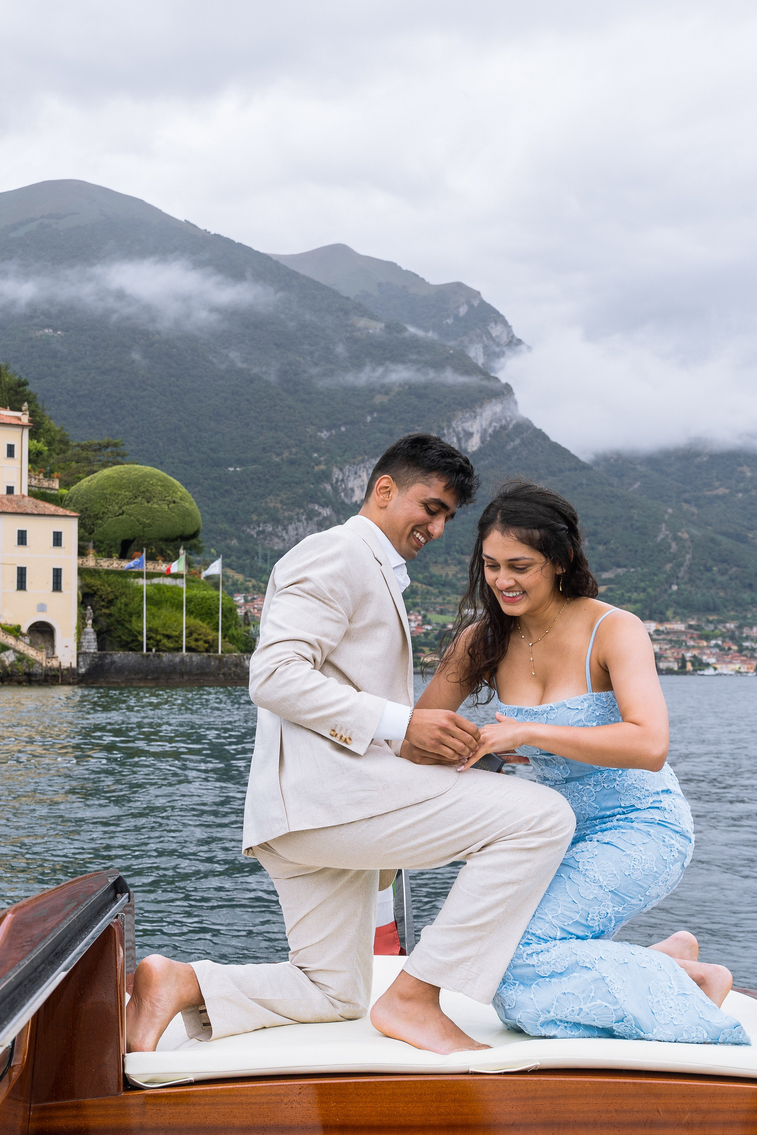 Esha & Parshva. Maria Anistratova | Destination Photographer, Videographer & Drone Pilot — Lake Como