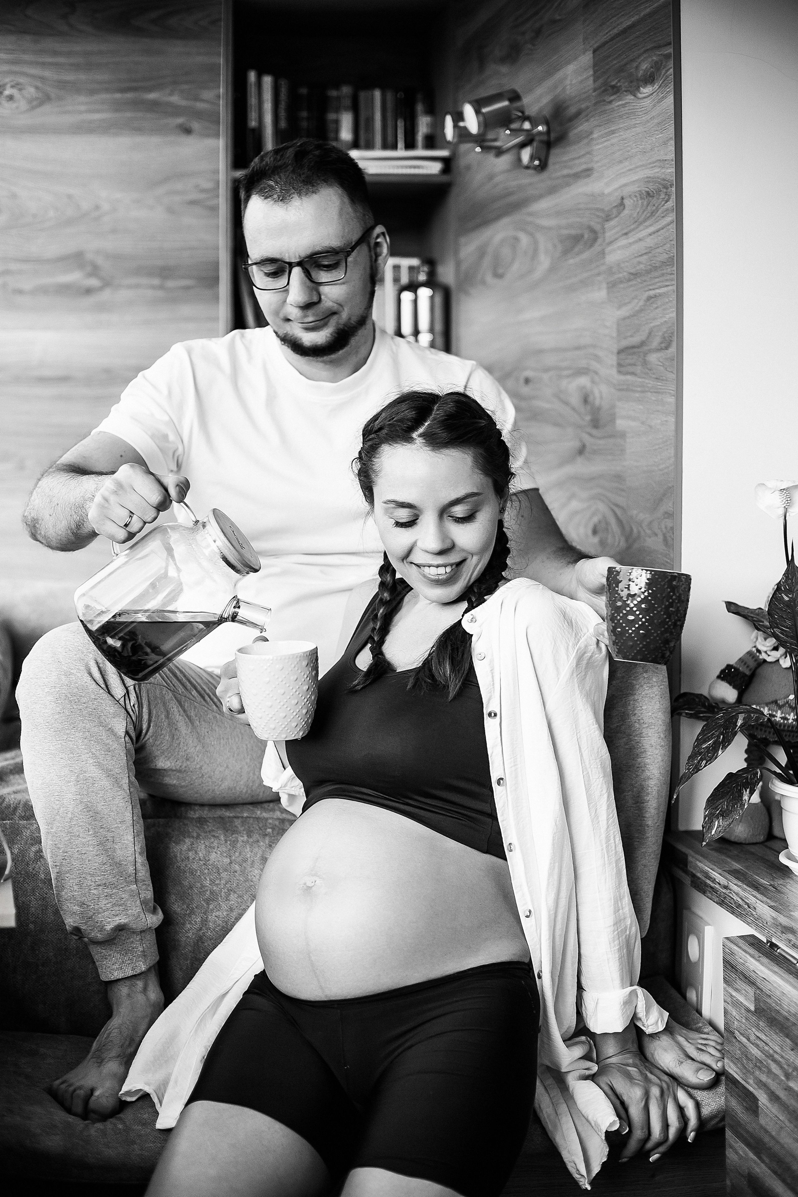 Фотосессия в ожидании, беременная съёмка. Свадебный фотограф в Иваново Гитарина Черняева