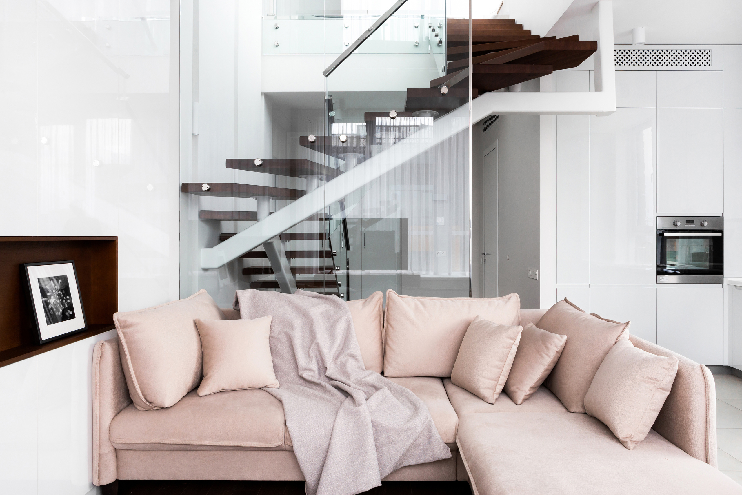 Split-level apartment in Moscow | Belenya&Co