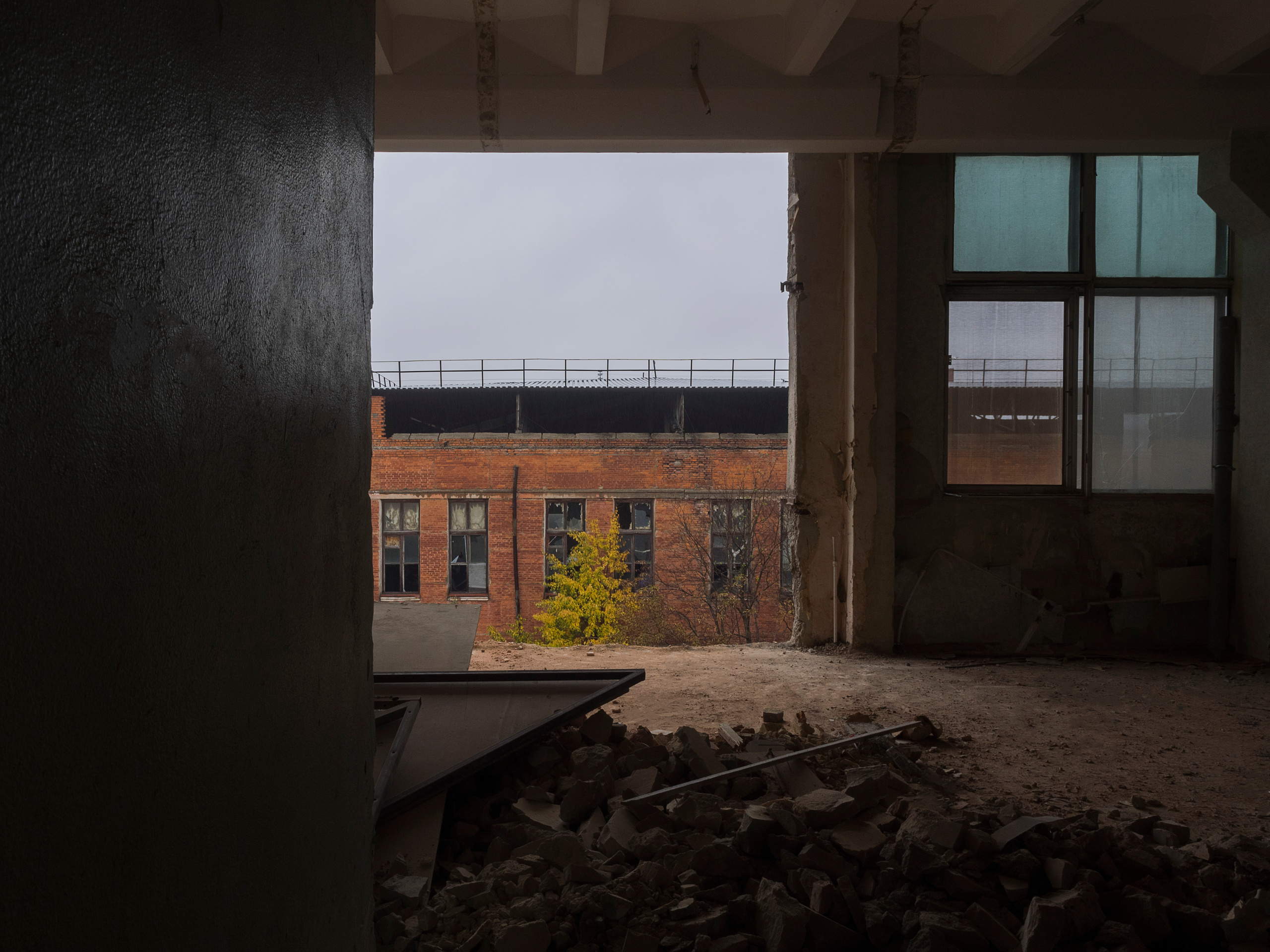 Ruin: experience of re-creation | Reconstruction site of Octava factory