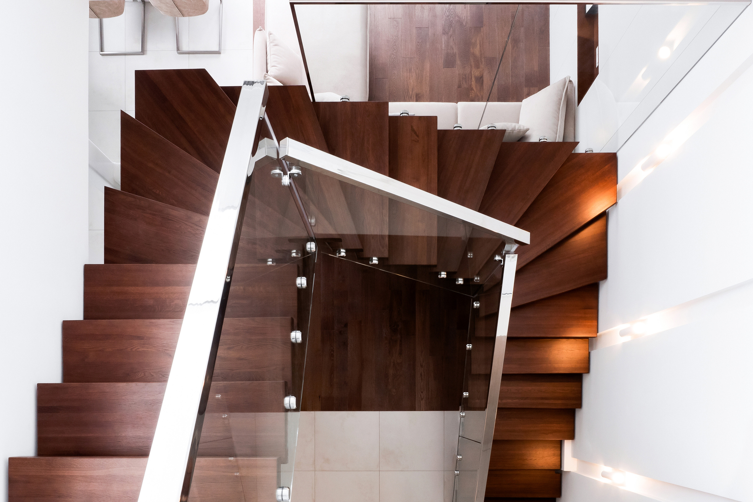 Split-level apartment in Moscow | Belenya&Co