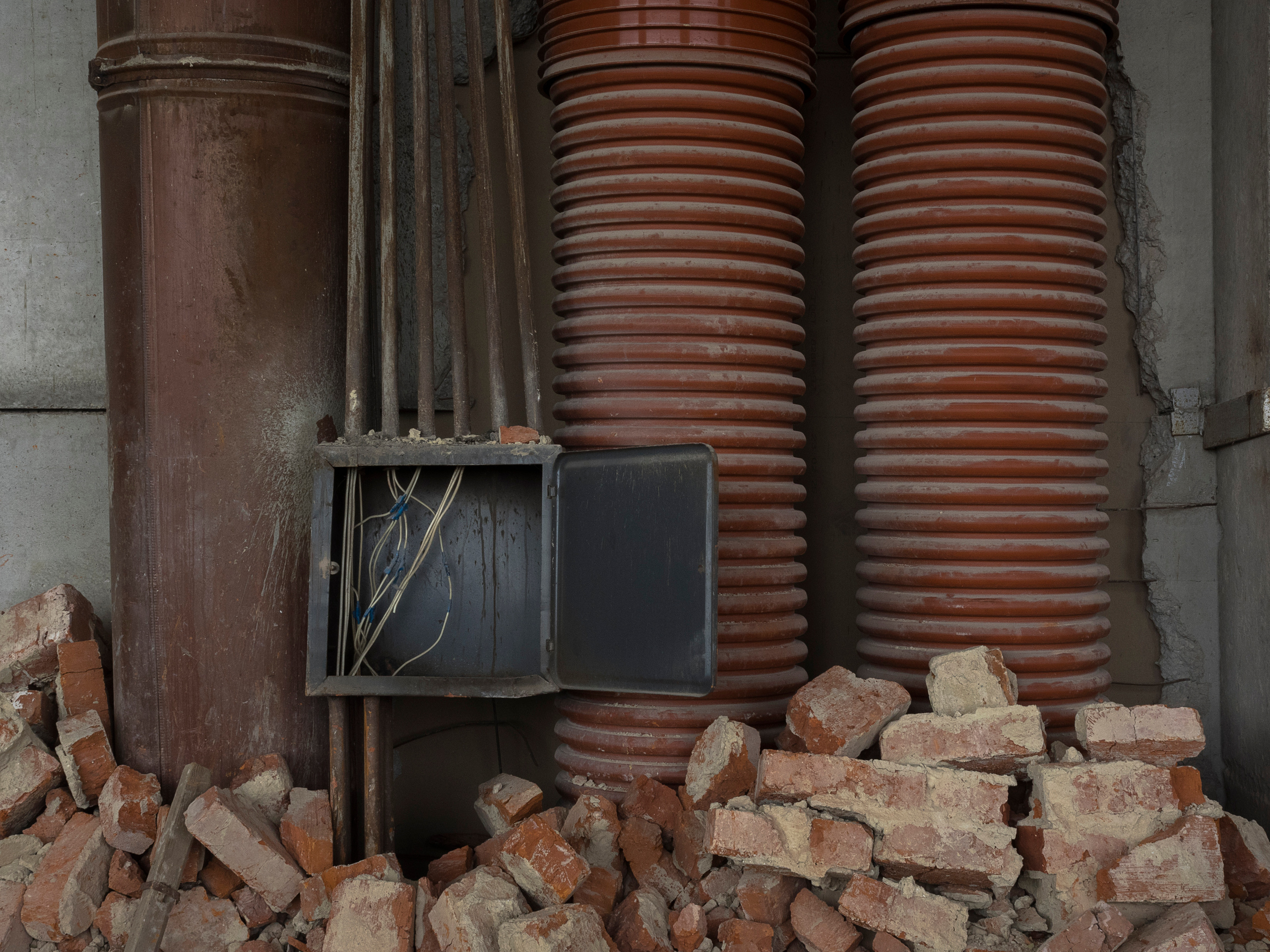 Ruin: experience of re-creation | Reconstruction site of Octava factory