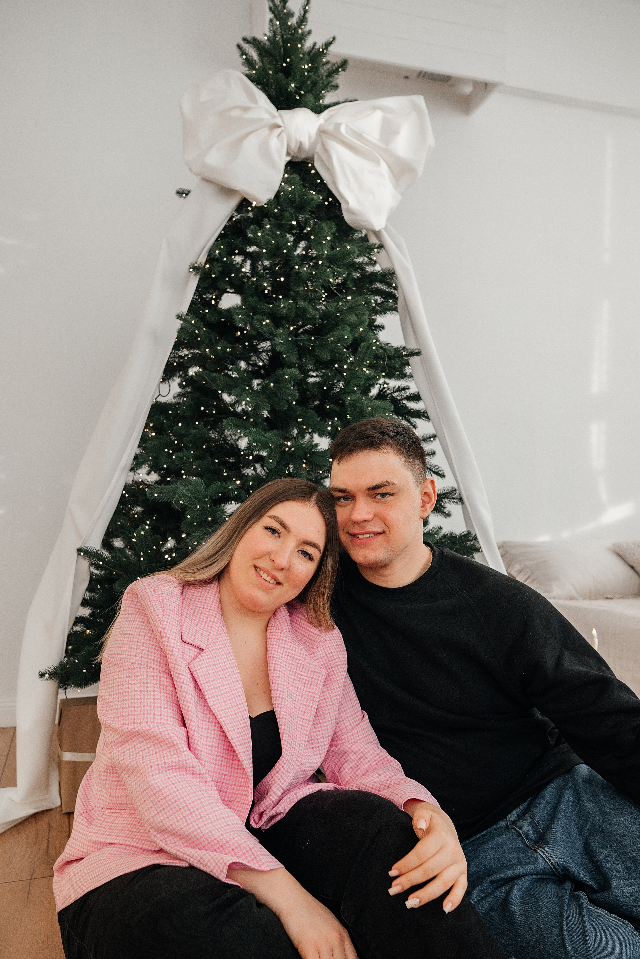 Семейная съемка к Новому году. Фотограф Анастасия Фомина