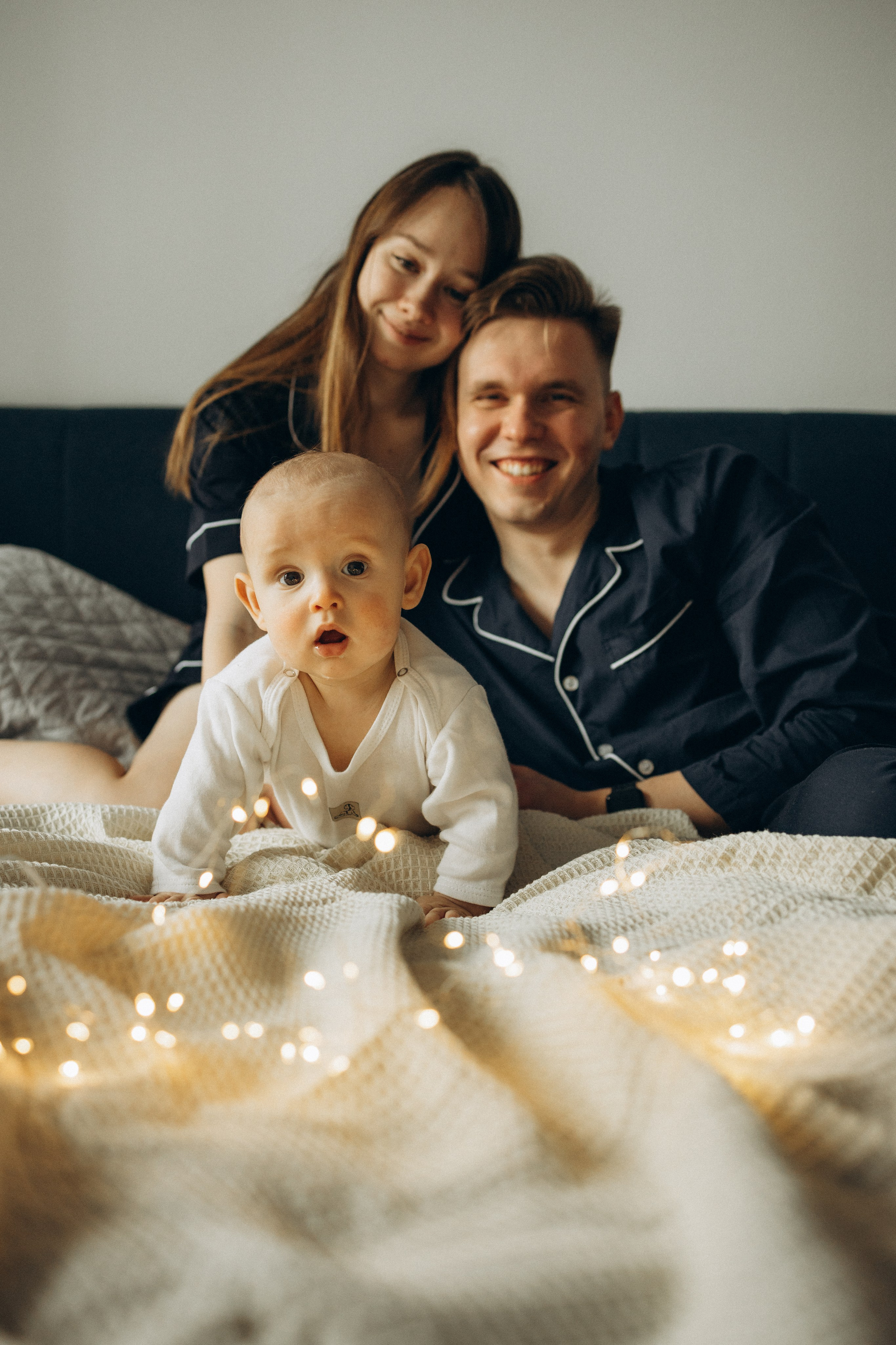 Первый Новый год Андрюши. Фотограф lifestylе в Москве Пшеничная Анастасия
