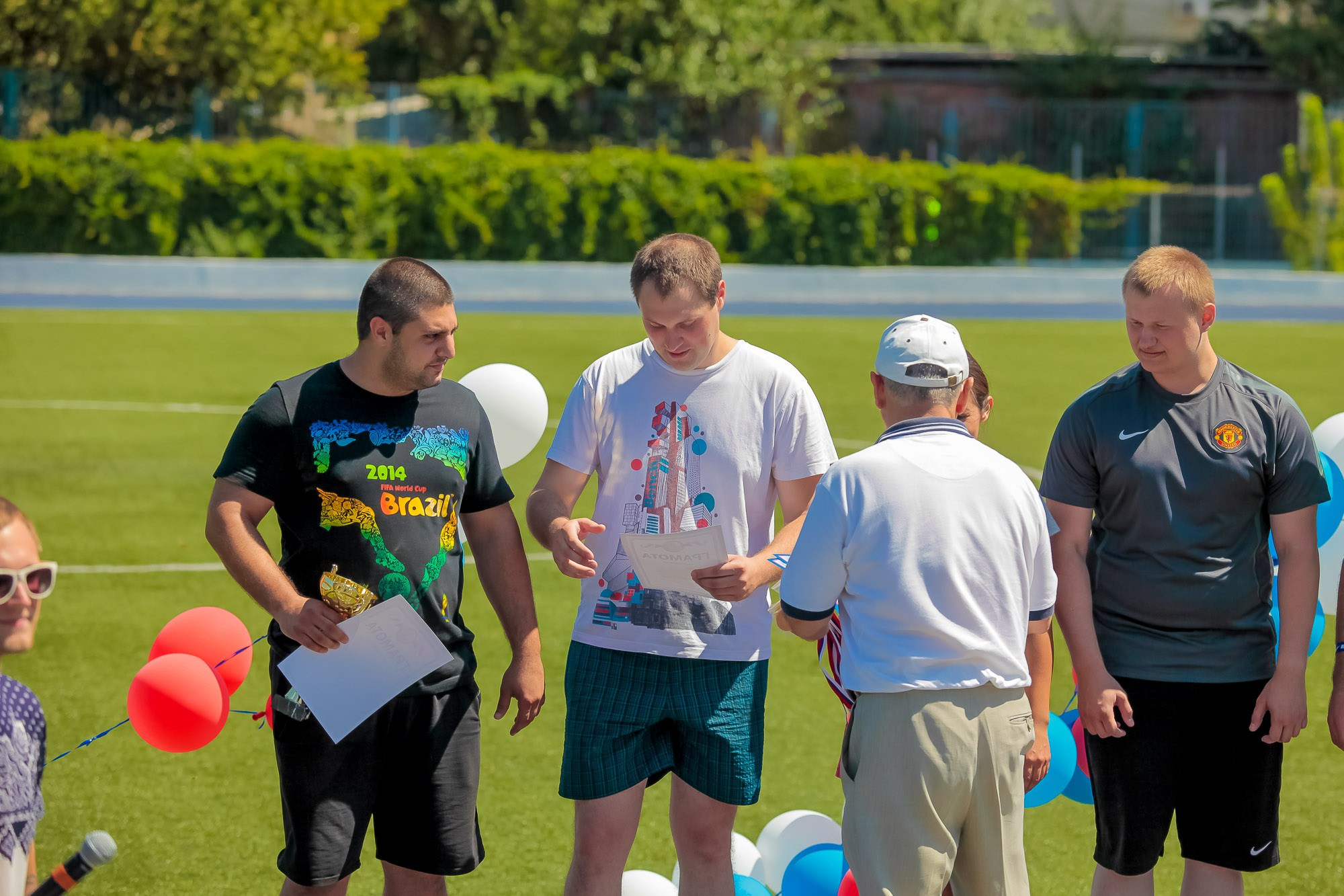 День Физкульт. Максим Матвийченко и Виктория Басова профессионалы своего дела