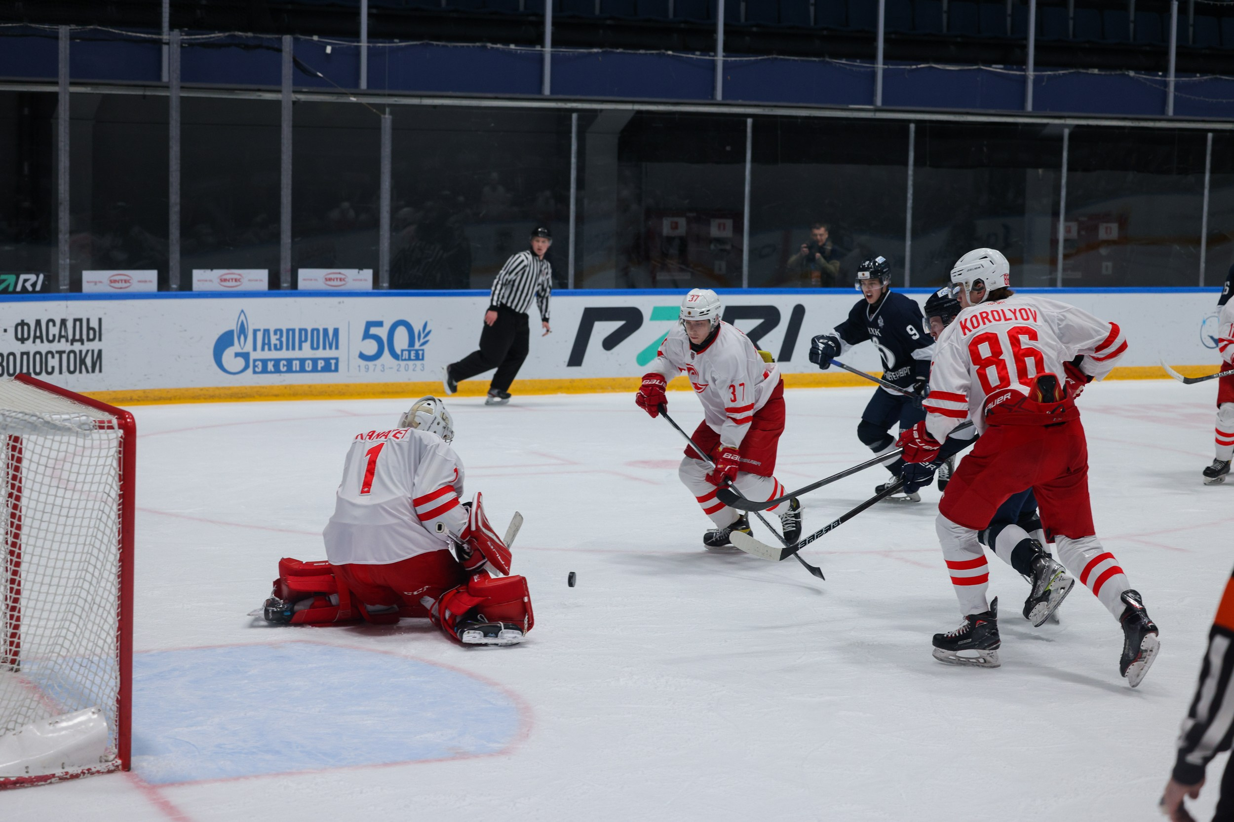 МХК Динамо — МХК Спартак. Фотограф Александр Заломаев