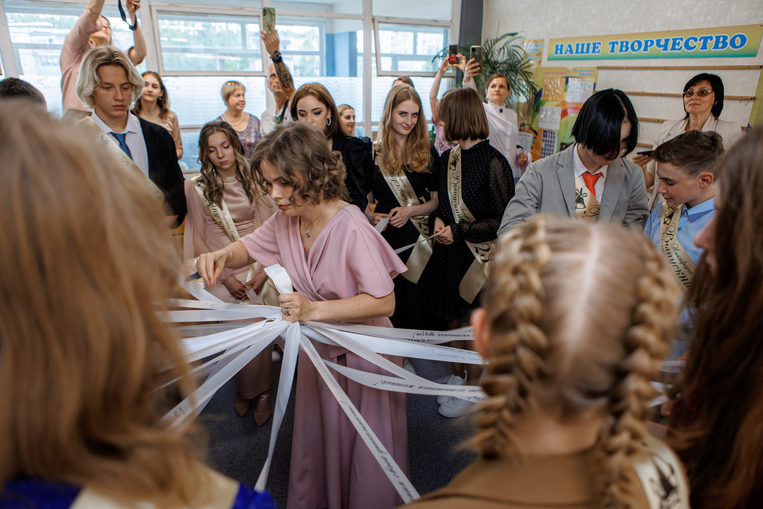 Выпускной в гимназии. Фотограф Москва и Московская область