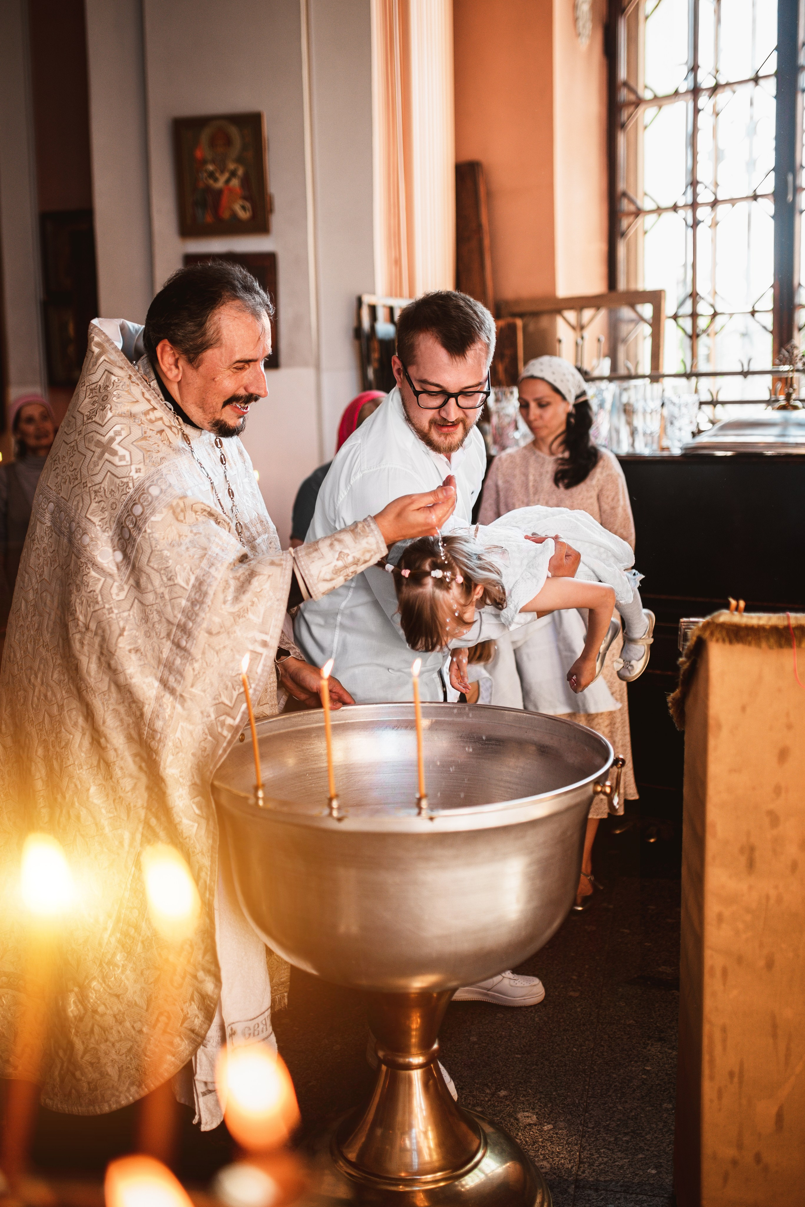 Крещение. Двойняшки. Семейный и детский фотограф в Санкт-Петербурге Светлана Юрьева