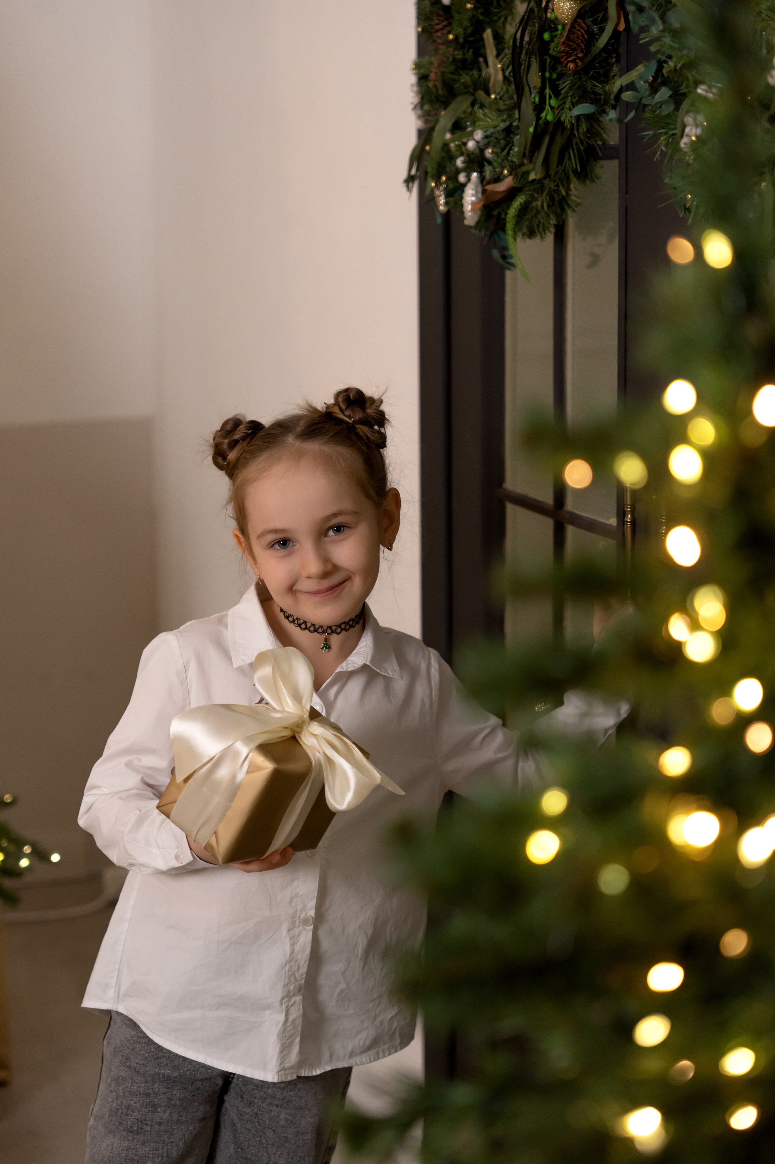 Новогодняя фотосессия для дружной семьи. Фотограф в Красноярске. Юлия Чаушанская