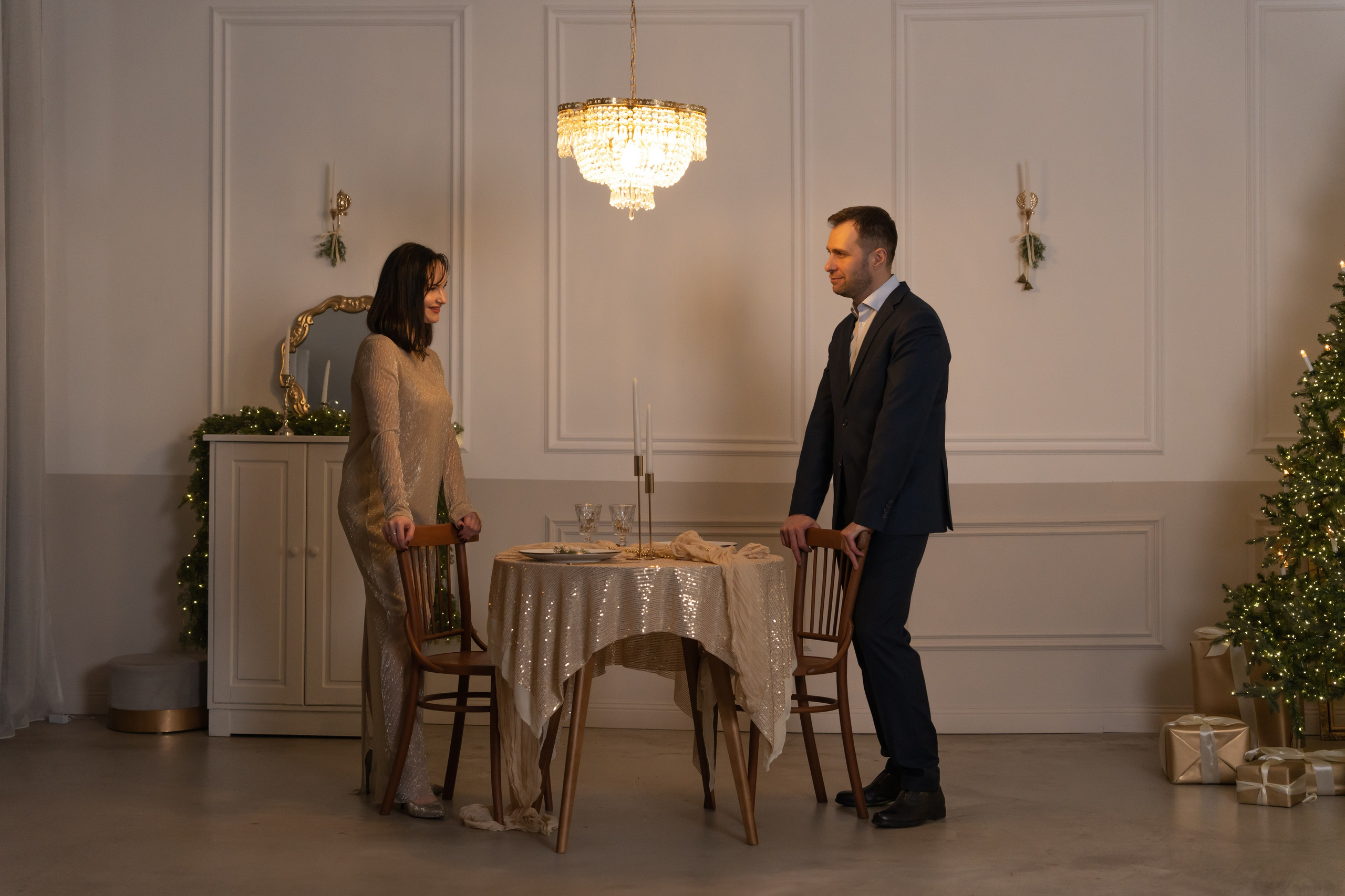 Новогодняя фотосессия для дружной семьи. Фотограф в Красноярске. Юлия Чаушанская